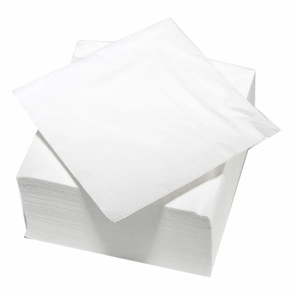 FSC® 100 białe 2-warstwowe serwetki watowane 33 x 33 cm