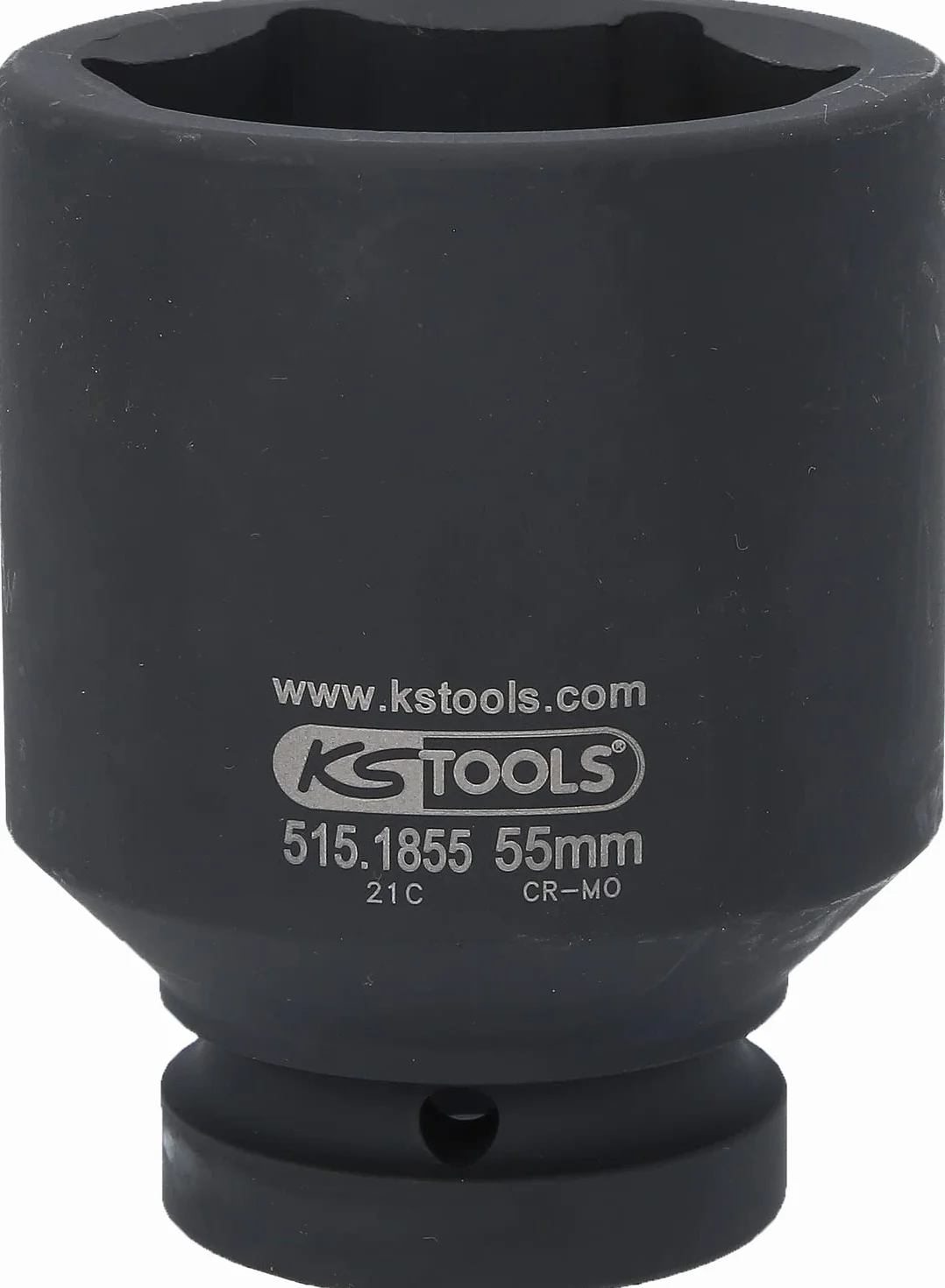 KS Tools 515.1855 Gniazdo silowe szesciokatne, dlugie,55mm, 1"
