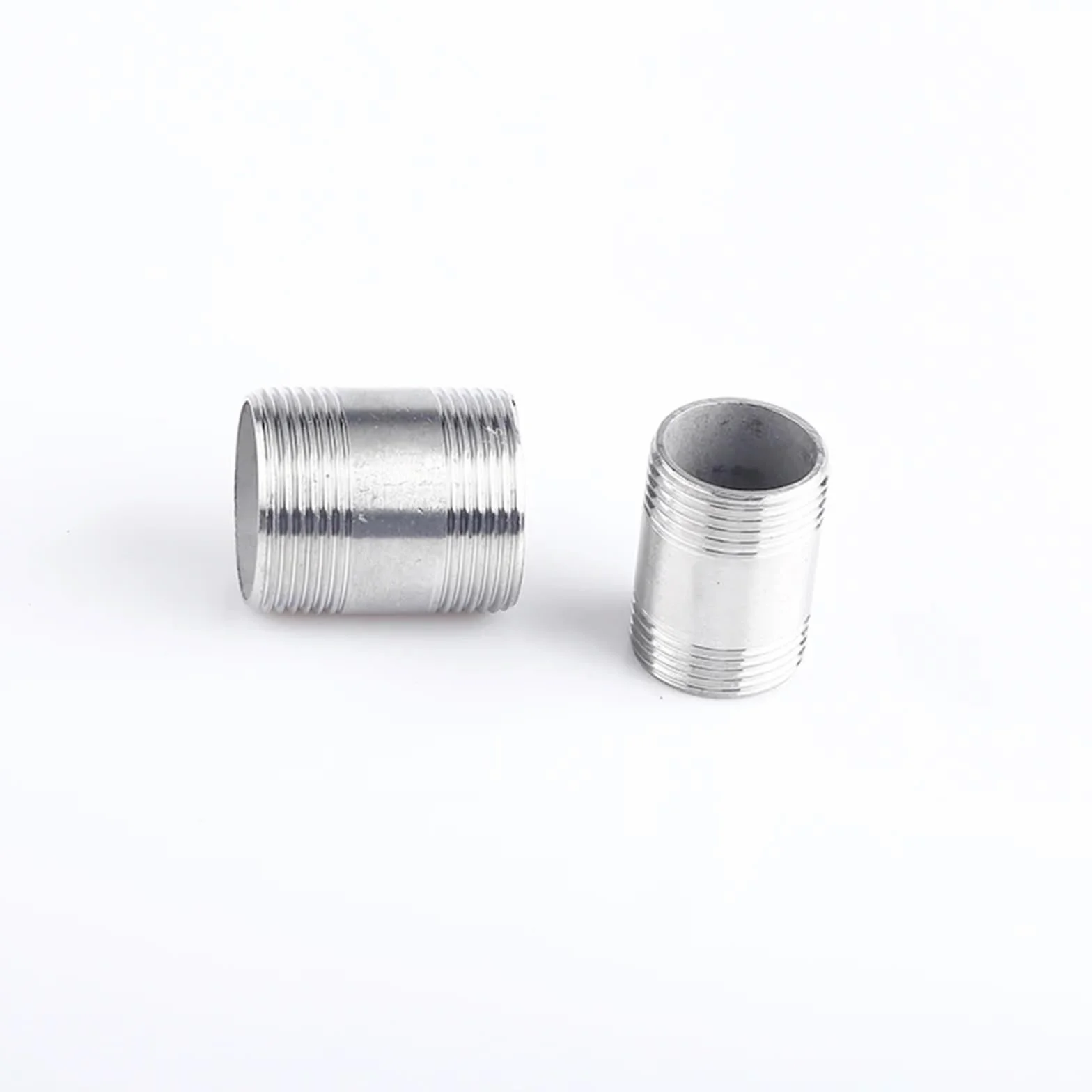 Adaptery do przyłączy rurowych Długość 100/150/200/300 mm 1/4" 3/8" 1/2" 3/4"-2” Gwint męski BSP Długi nypel 304 Złącze rurowe ze stali nierdzewnej Adapter gwintowany Rura(300mm Length 1-1/2")