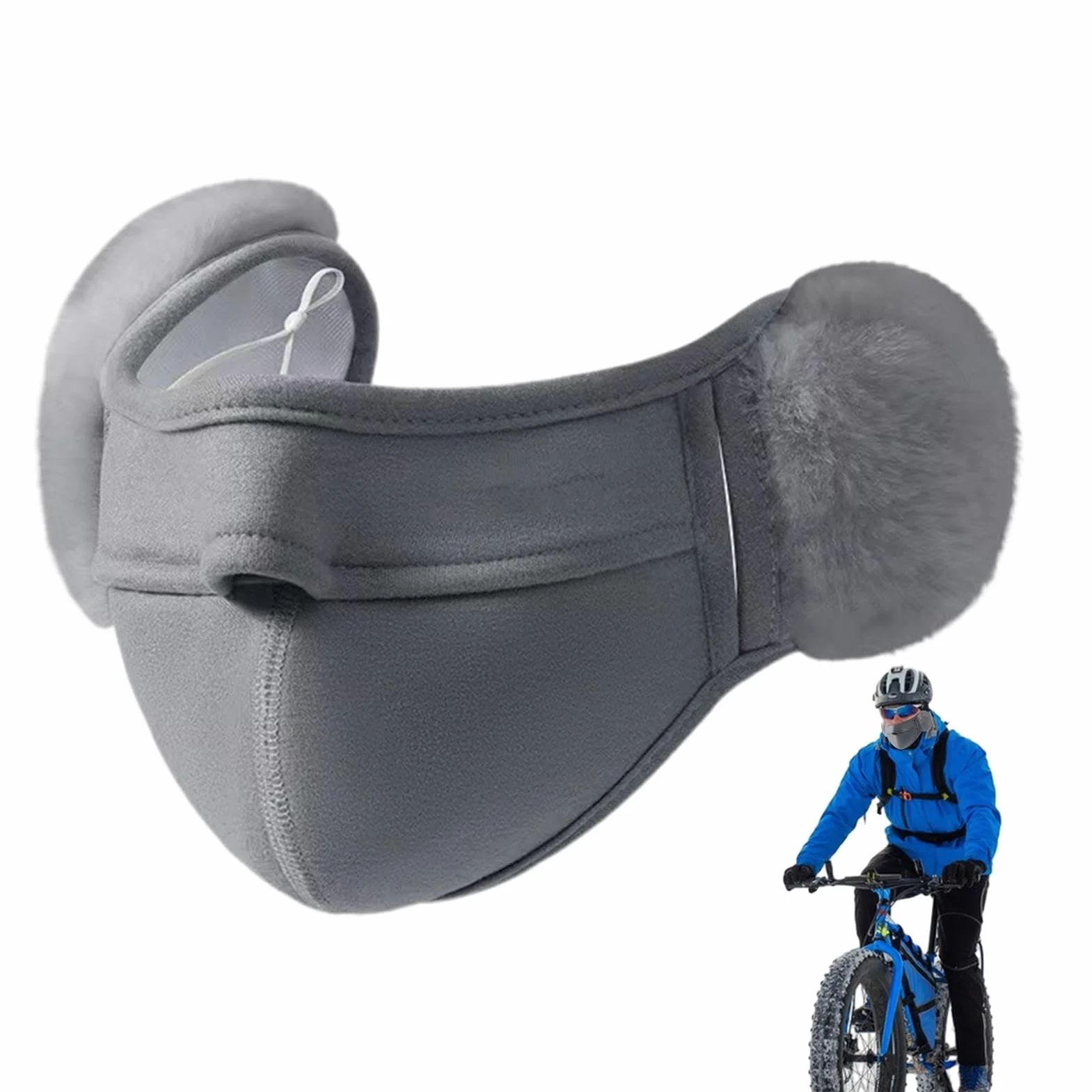 Zimowa twarz | twarz na zimną pogodę | termiczna osłona twarzy | polarowa zimowa maska na twarz z wiatroszczelną osłoną uszu, elastyczne dopasowanie unisex sporty outdoorowe nakrycie głowy osłona