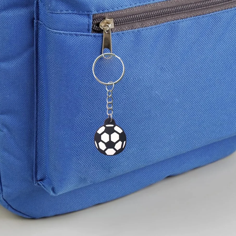 12 sztuk mini brelok do piłki nożnej dzieci prezent sportowy plecak dekoracja