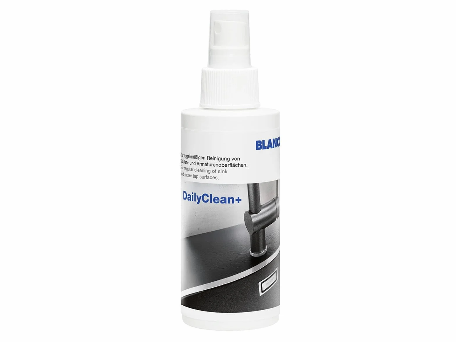 BLANCO DeepClean zestaw silgranitowy | środek czyszczący i pielęgnacyjny do zlewozmywaków silgranitowych | All-in-One zestaw do czyszczenia (DailyClean+DeepCleanSILGRANIT + gąbka Spontex),