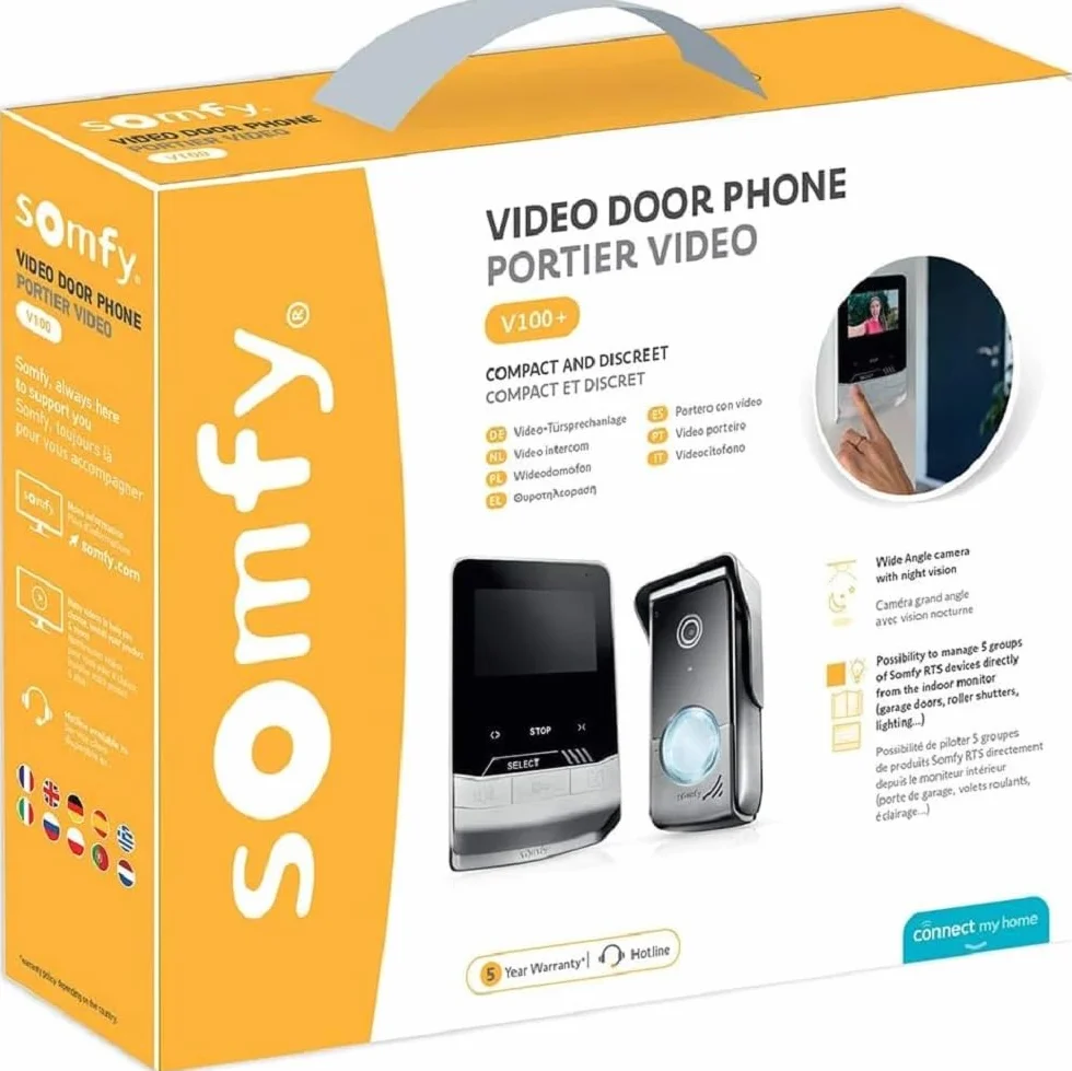 Somfy 1870535 - Wideodomofon V100+
