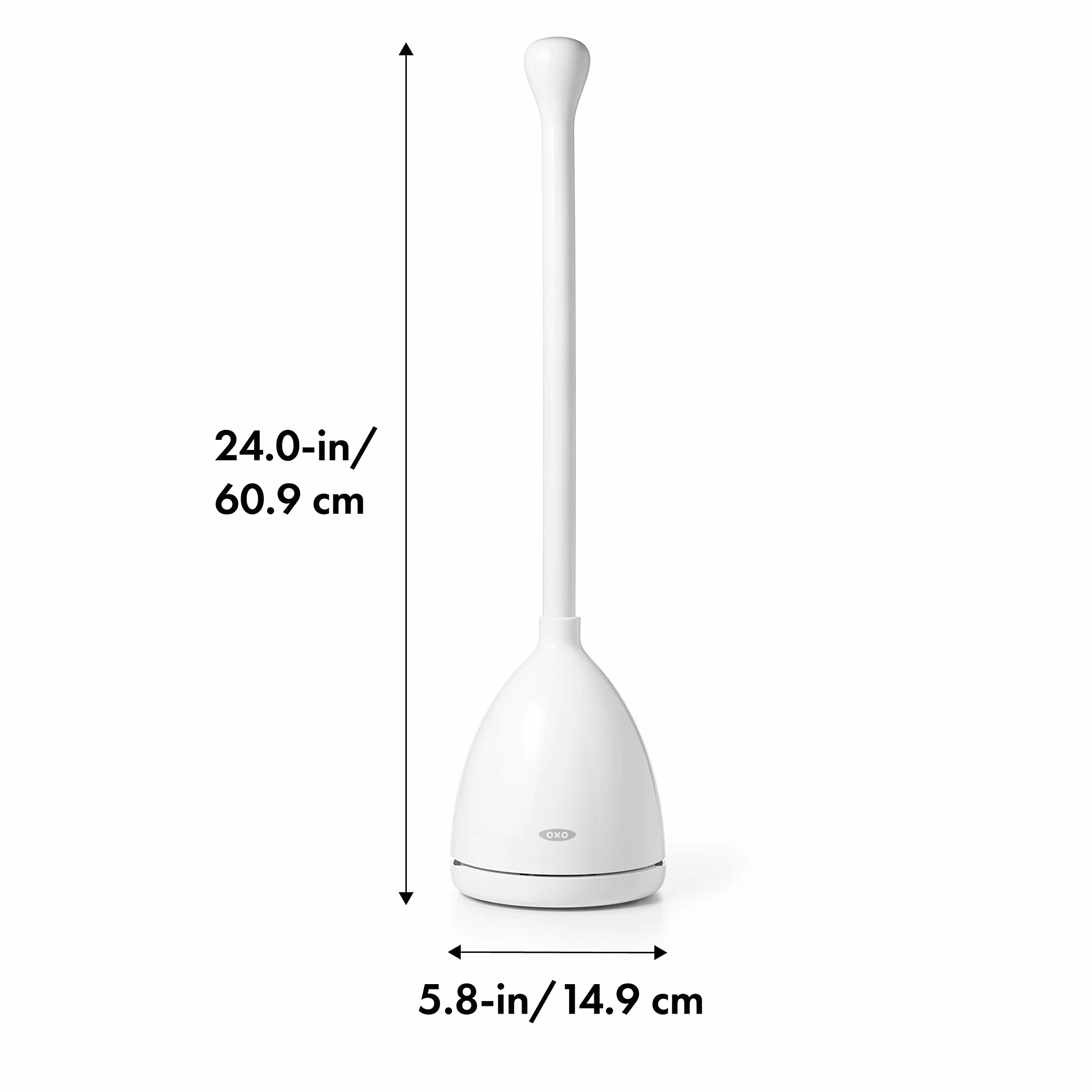OXO Good Grips Tłok toaletowy z pojemnikiem
