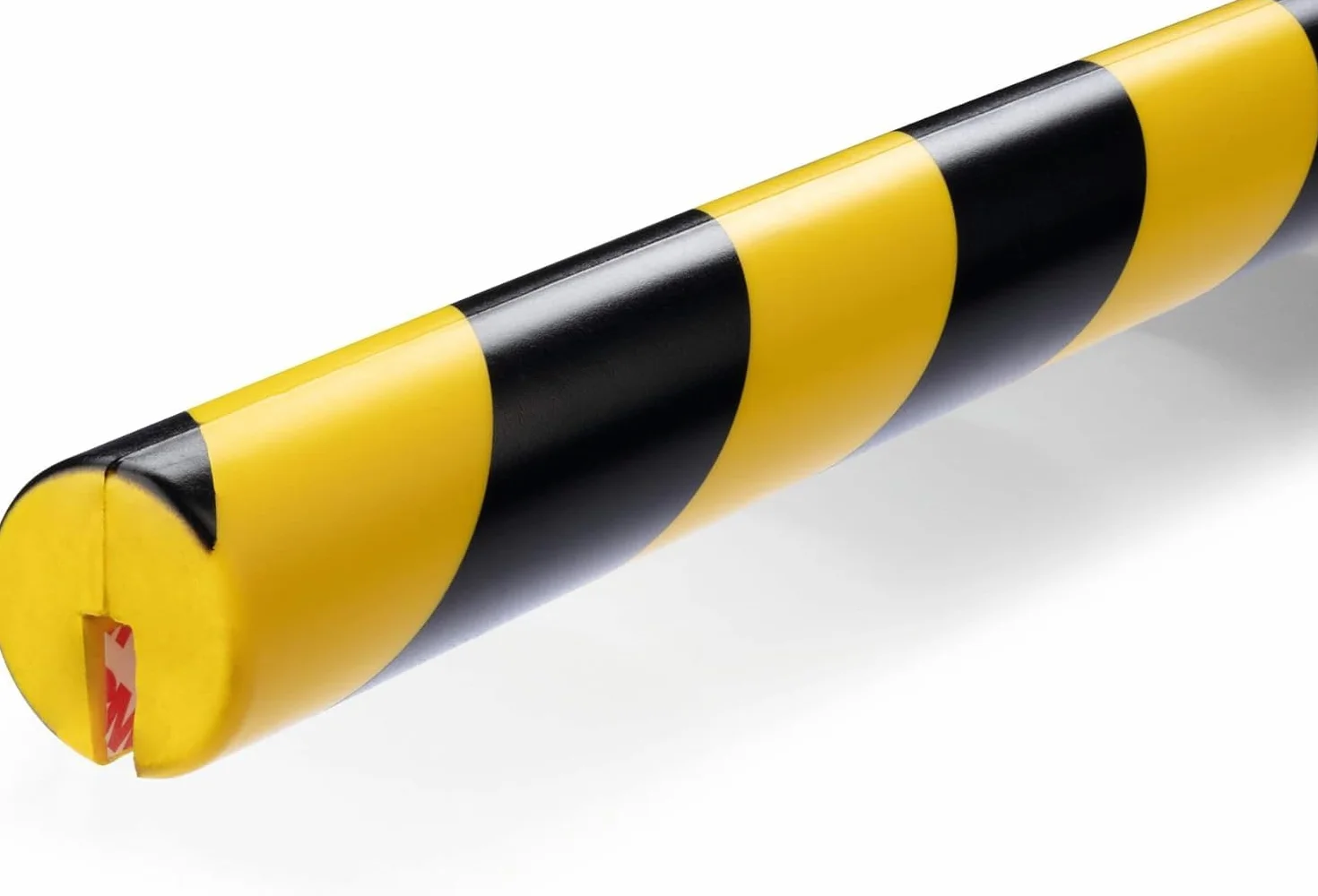Durable profil ochronny krawędzi E8R, 1 m, opakowanie 5 sztuk, żółty/czarny, 1126130 ROUND