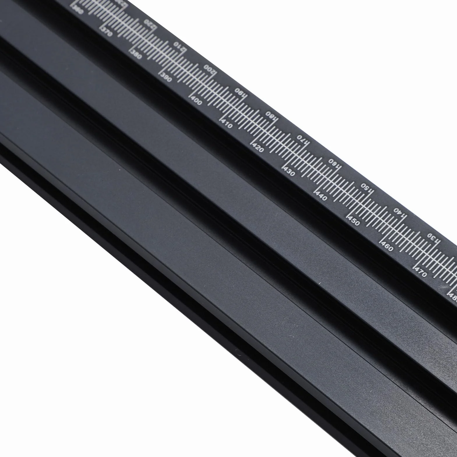 Generic Zestaw Prowadnic do Elektrycznej Piły Tarczowej, Nierdzewny Zestaw do łączenia Szyn Prowadzących dla Stolarzy, Regulowany 500 Mm