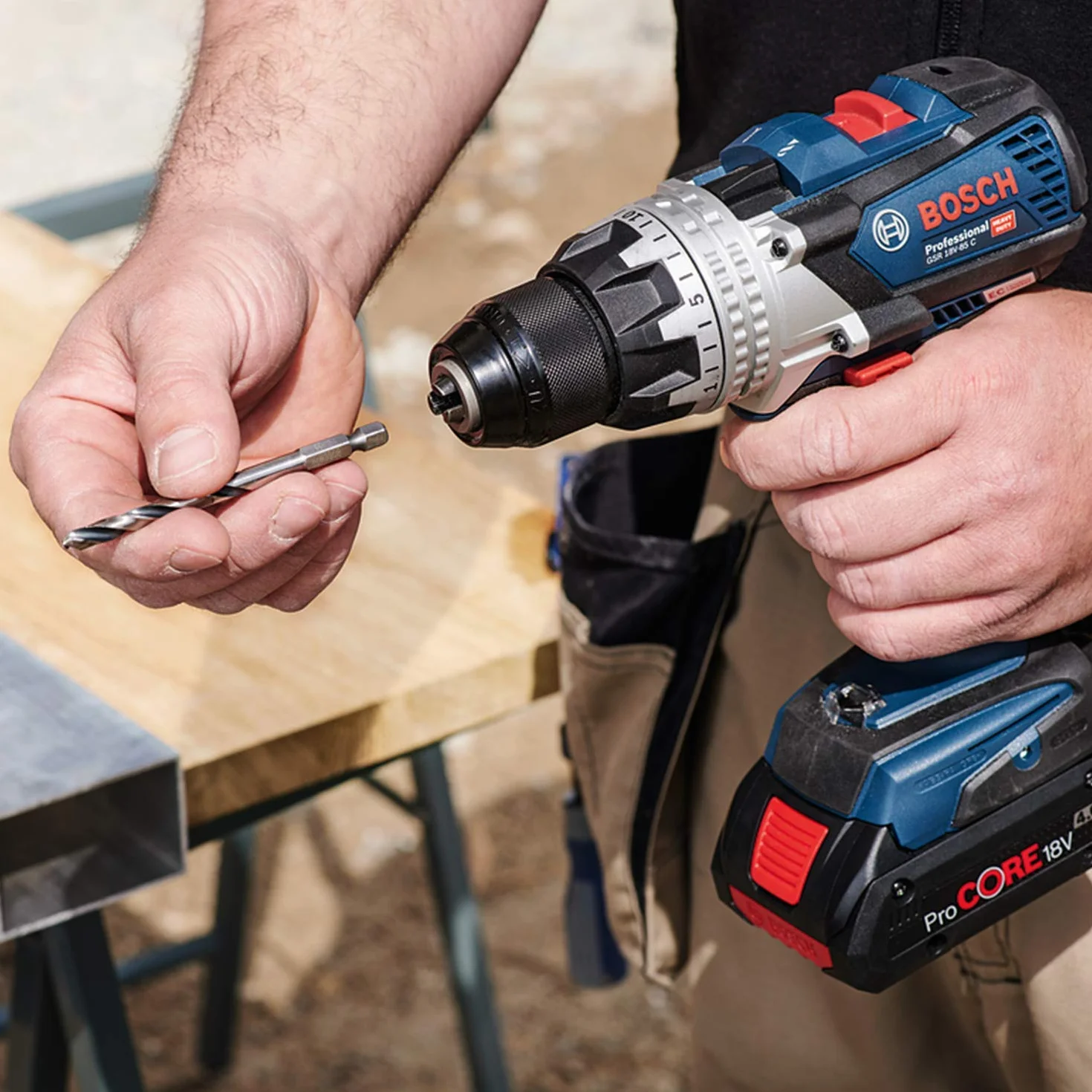 Bosch Professional 5-częściowy Zestaw Wierteł z Uchwytem Sześciokątnym PointTeQ (do metalu, Ø 2-6 mm, długość całkowita 60-98 mm, uchwyt sześciokątny ¼", osprzęt do wkrętarek udarowych i wiertarek)