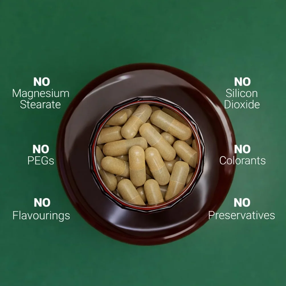 Nullure Testosteron dla mężczyzn Naturalny | wegańskie | Testowane w niemieckim laboratorium | Wydajność · Kulturystyka · Energia I Tribulus Terrestris + Maca + Ashwagandha + Cynk |120 ​​​​kaps
