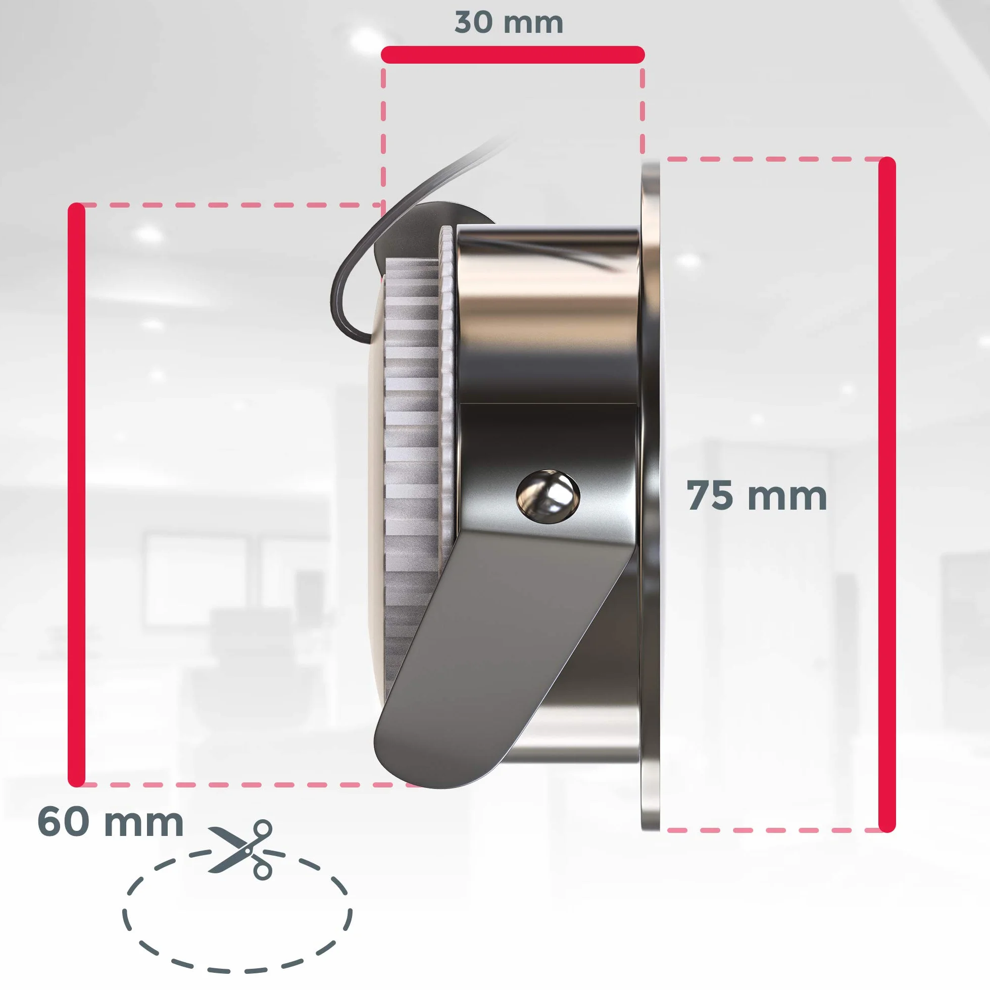 B.K.Licht Lampy LED, 5 W, 230 V, 400 lm, Ciepła Biel, 3000 K