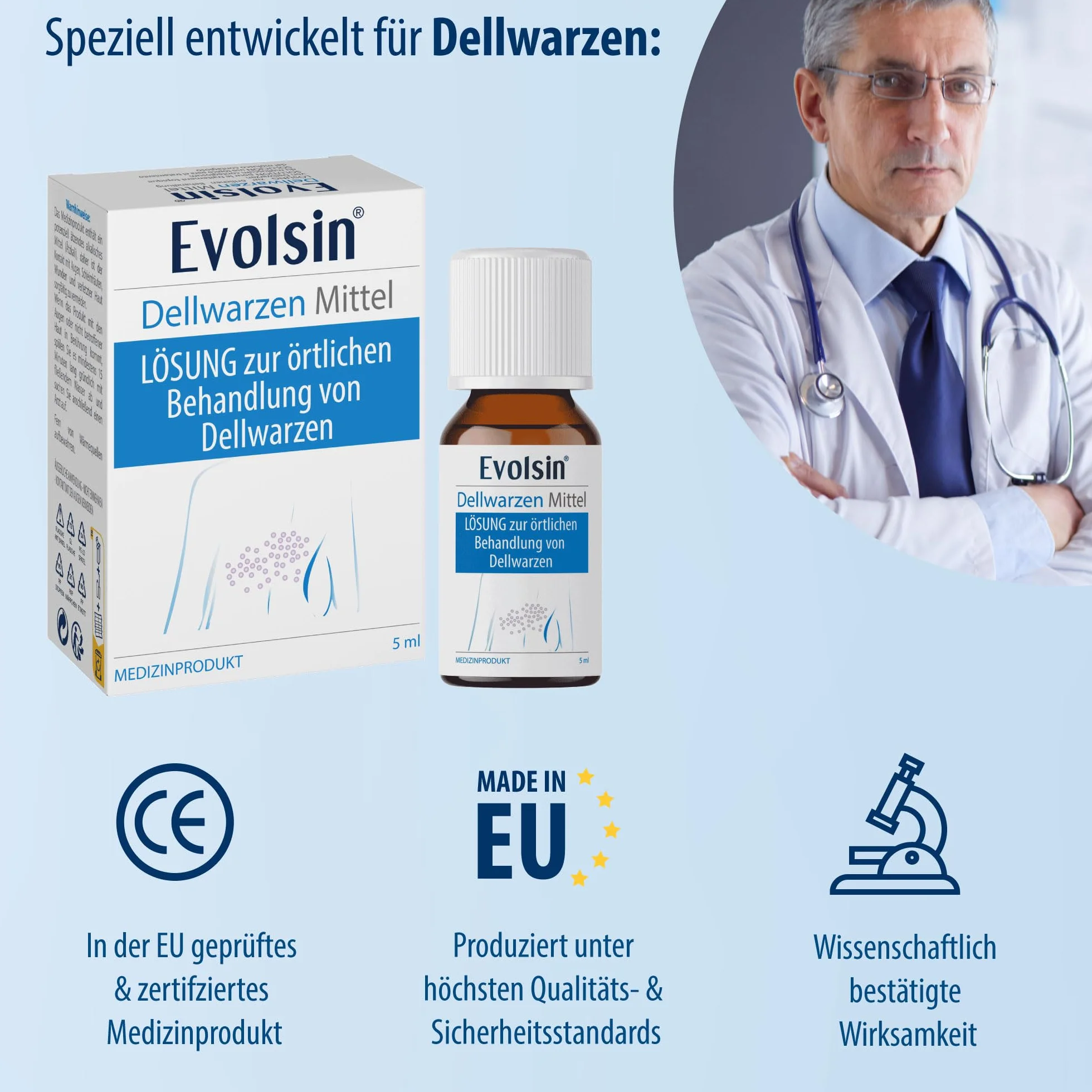 Evolsin Środek na brodawki zakaźne dla dzieci i dorosłych od 2 lat