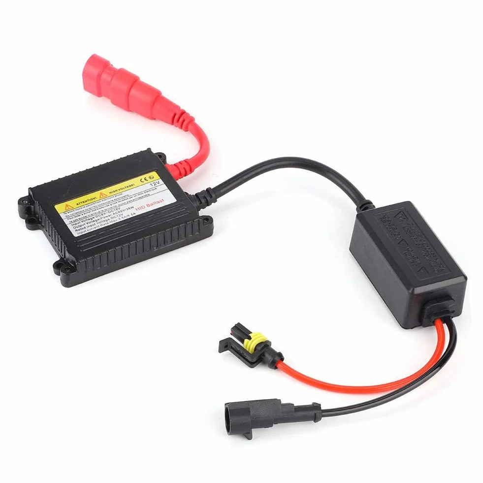 Aramox Stabilizator lamp ksenonowych, zamiennik statecznika ksenonowego, 35 W do lamp ksenonowych, statecznik, stabilizator do jednostki zapłonowej ksenonowej, blok uniwersalny