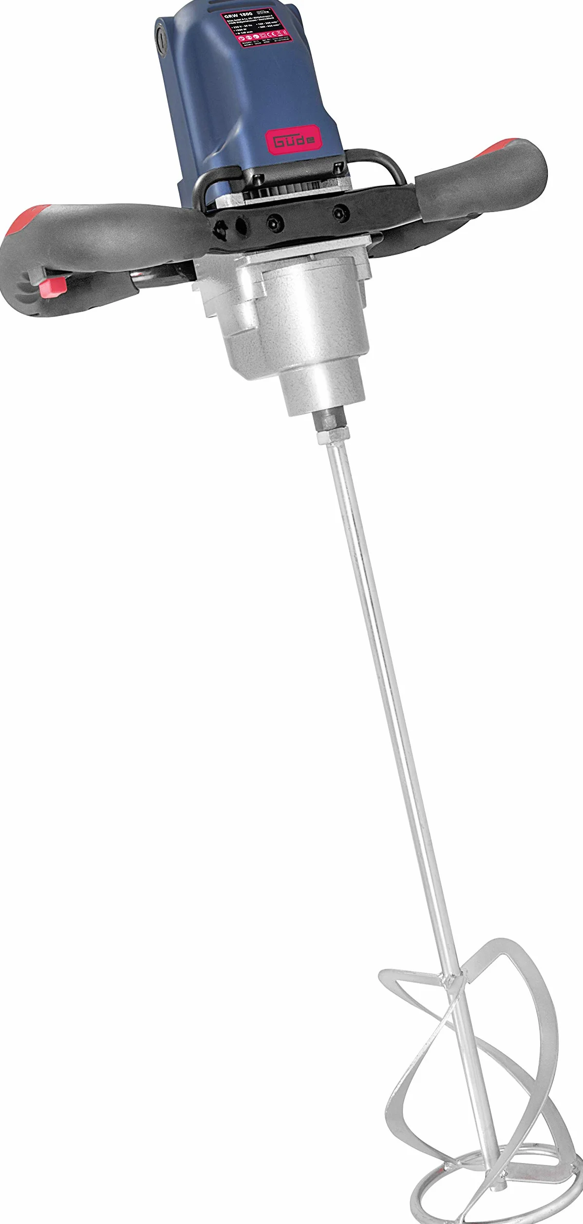 Güde GRW 1800 Mieszadło z 2-biegową przekładnią, 1800 W, 239 V, Wielokolorowy