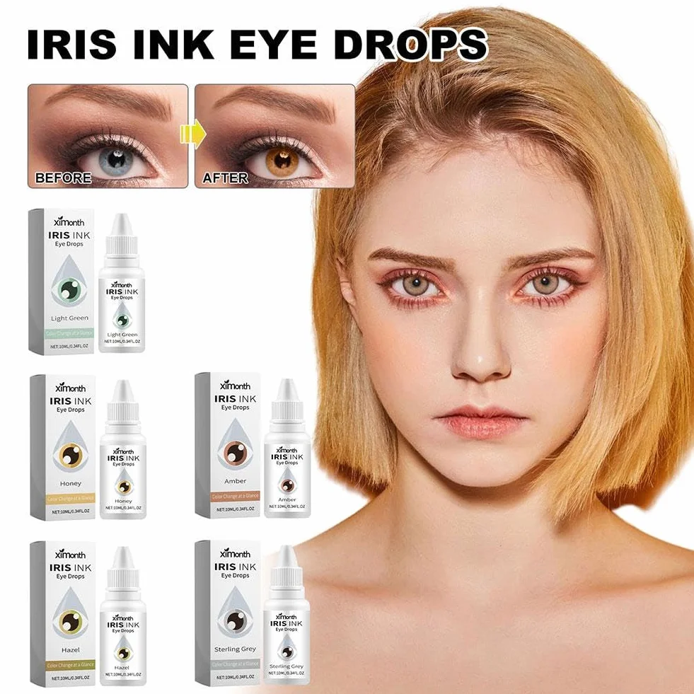 IrisInk PRO Krople do oczu zmieniające kolor oczu Szare
