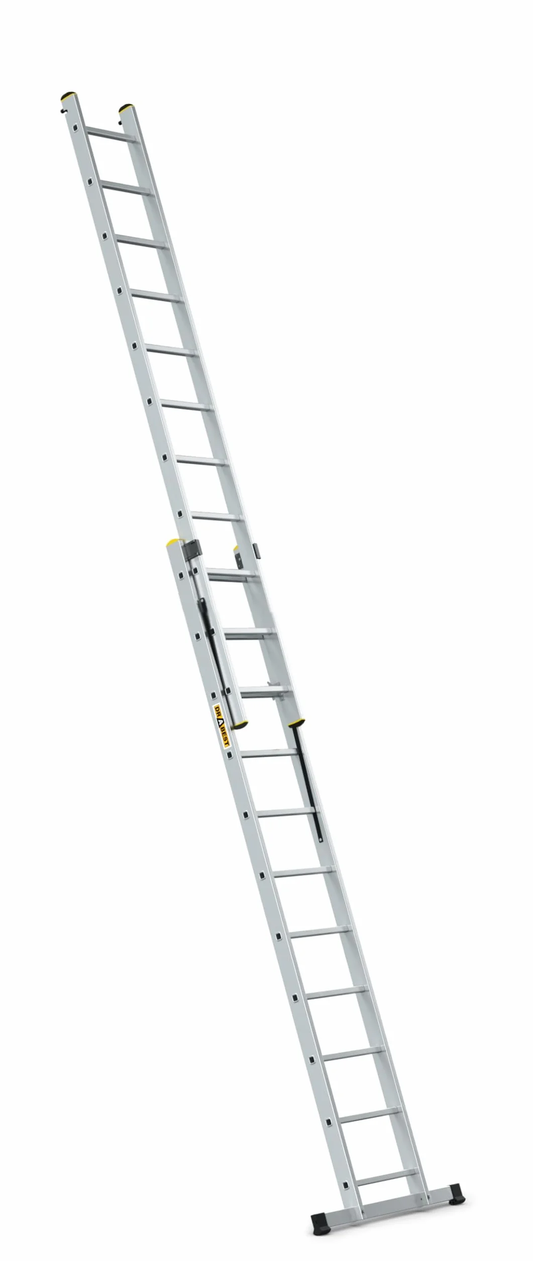 Drabest wielofunkcyjne 2-częściowe aluminiowe drabiny kombinacyjne 5,1 m