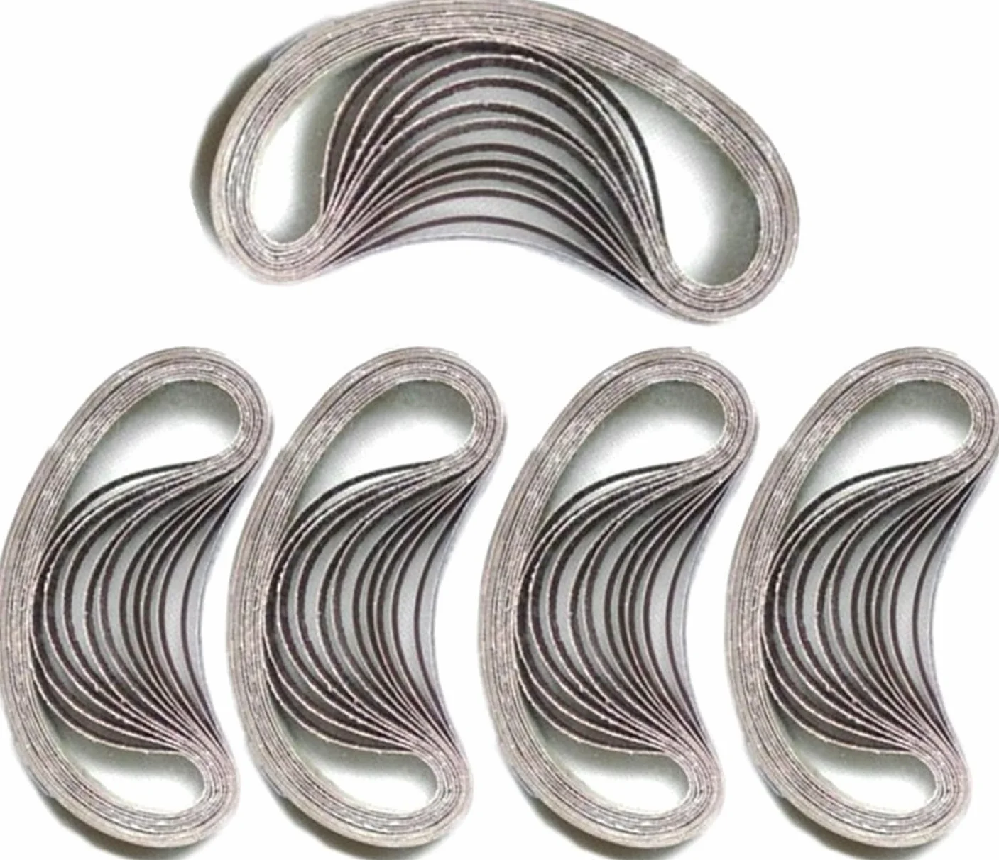 Taśma szlifierska, zestaw taśm szlifierskich, 50 szt. Taśma szlifierska do przenośnych szlifierek Szlifierki 457x13 mm Papiery ścierne Drewno Metal Papier ścierny Materiał ścierny 40-600 Ziarno do szl