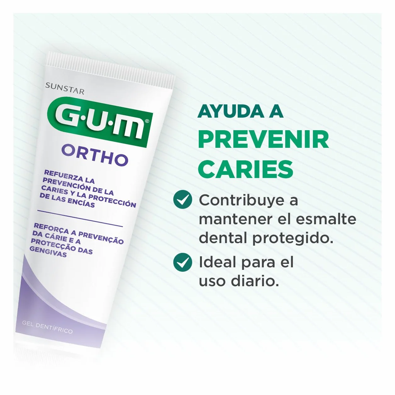 Gum ortho dentyfrico 75 ml
