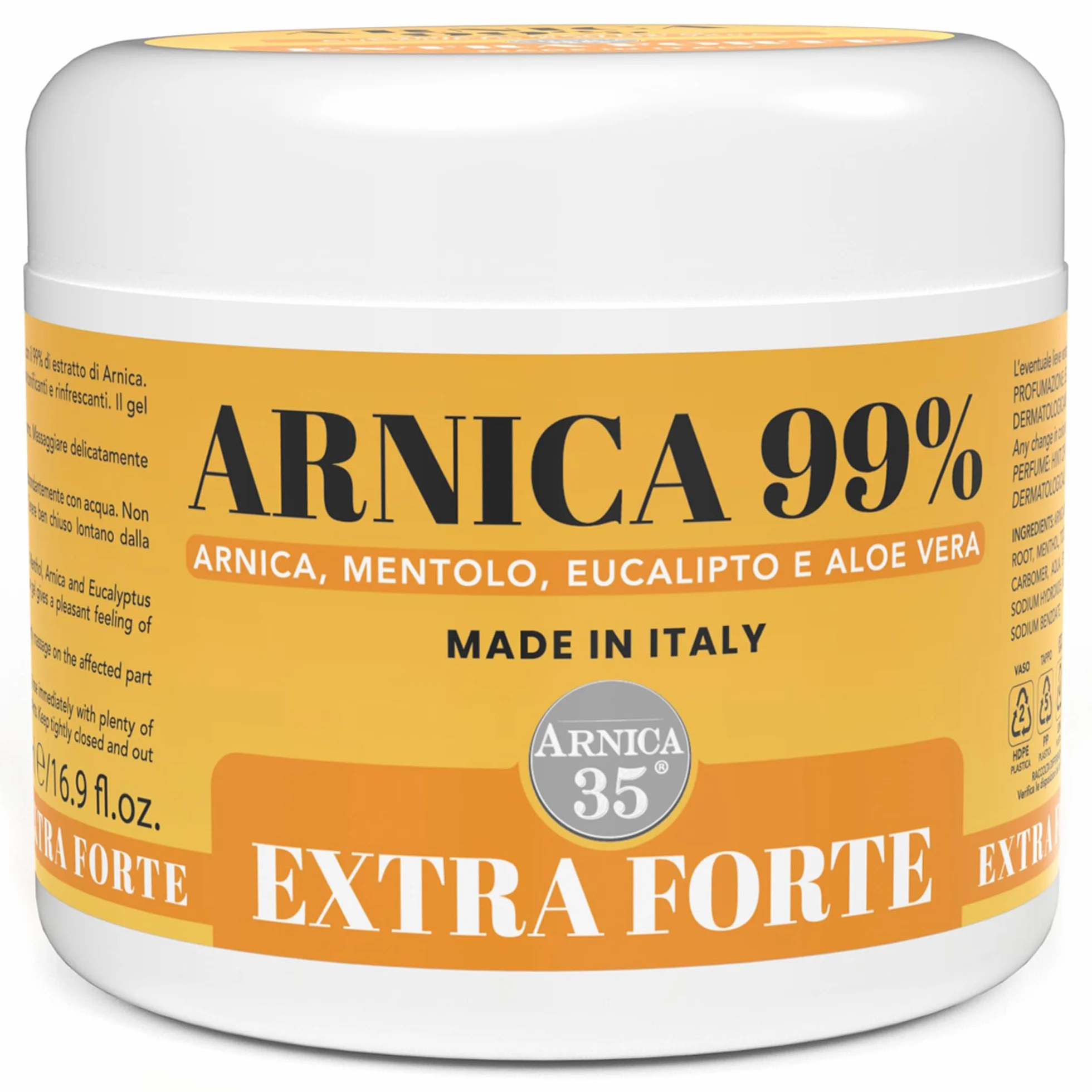 Arnica 35 Kremowy Żel do Ciała z Mentolem, Eukaliptusem i Aloesem 500 ml