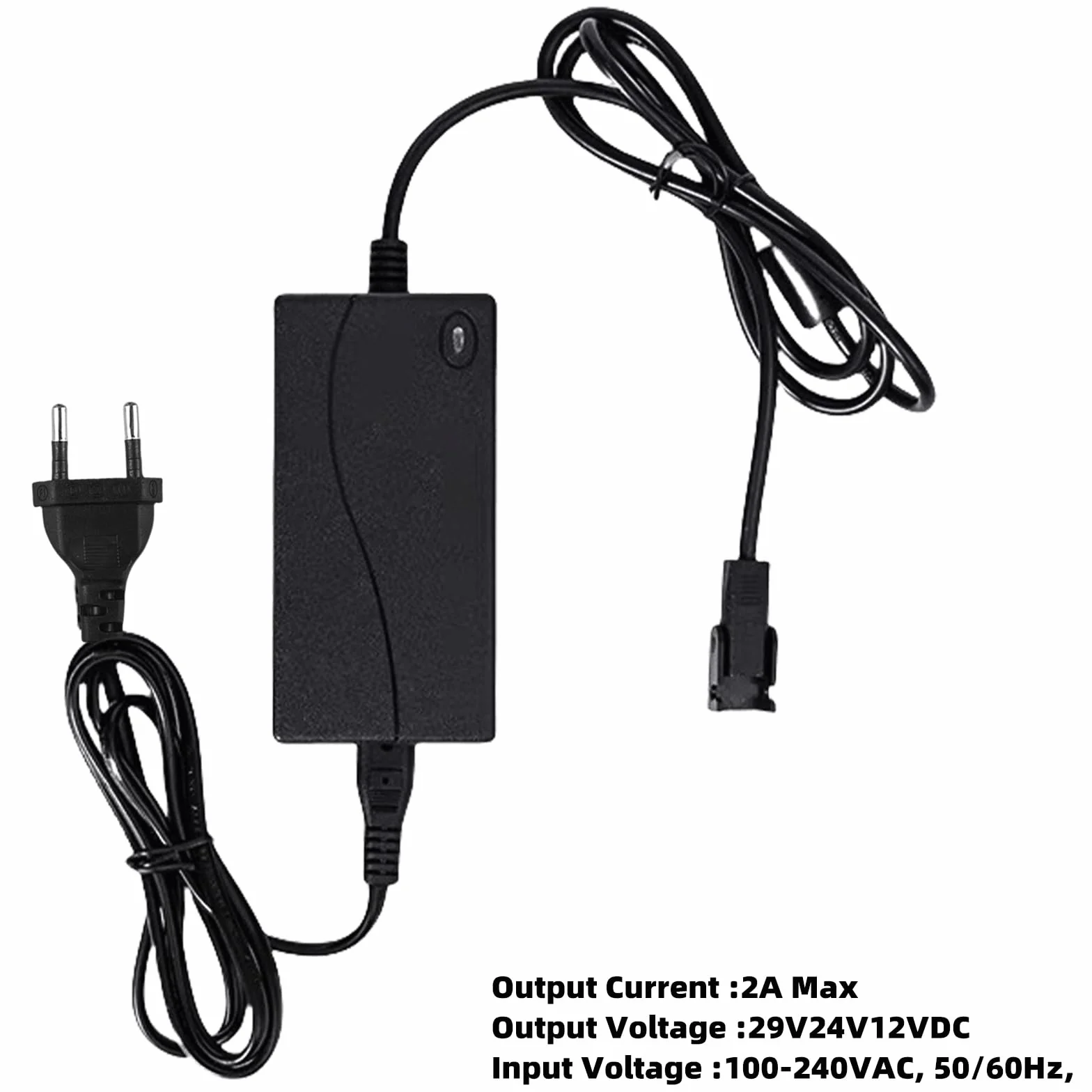 Aicharynic Fotel relaksacyjny 29 V, 2 A, elektryczny adapter sieciowy, zasilacz sieciowy 58 W, transformator Power Recliner z kablem sieciowym AC, transformator do podnoszenia krzesła lub Power