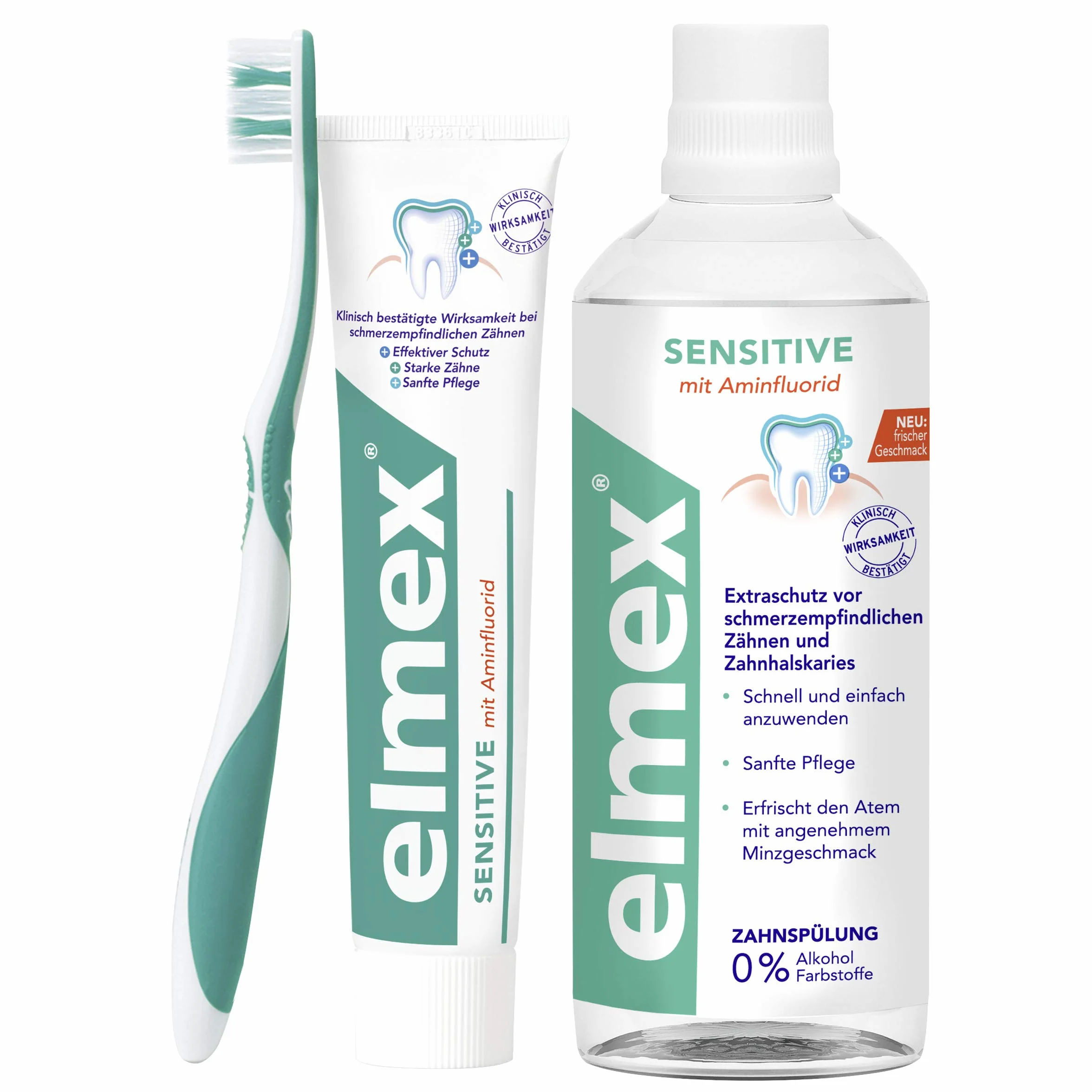 Elmex PL07254A Płyn do Płukania Jamy Ustnej, 100 ml