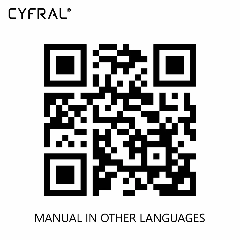 Cyfral Smart 5p uniwersalny telefon domowy 4 Plus N, 4, 5, 6 przewodów