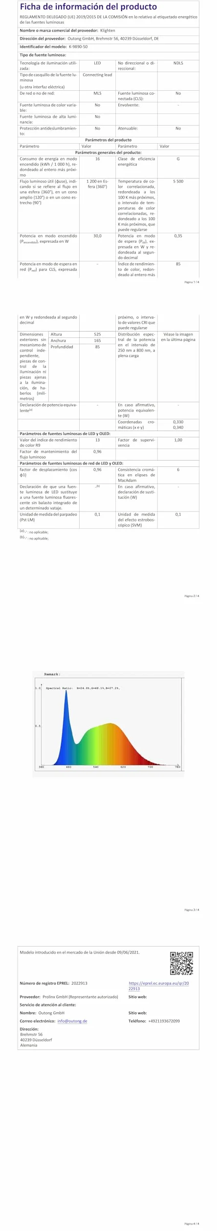 Klighten Lampa LED do lustra łazienkowego 50 cm, obrotowe lustro lustro do łazienki IP44, lustro łazienkowe 16 W 1200 lm, LED lustro łazienkowe lustro łazienkowe, zimna biel 5500K, chrom 50 cm