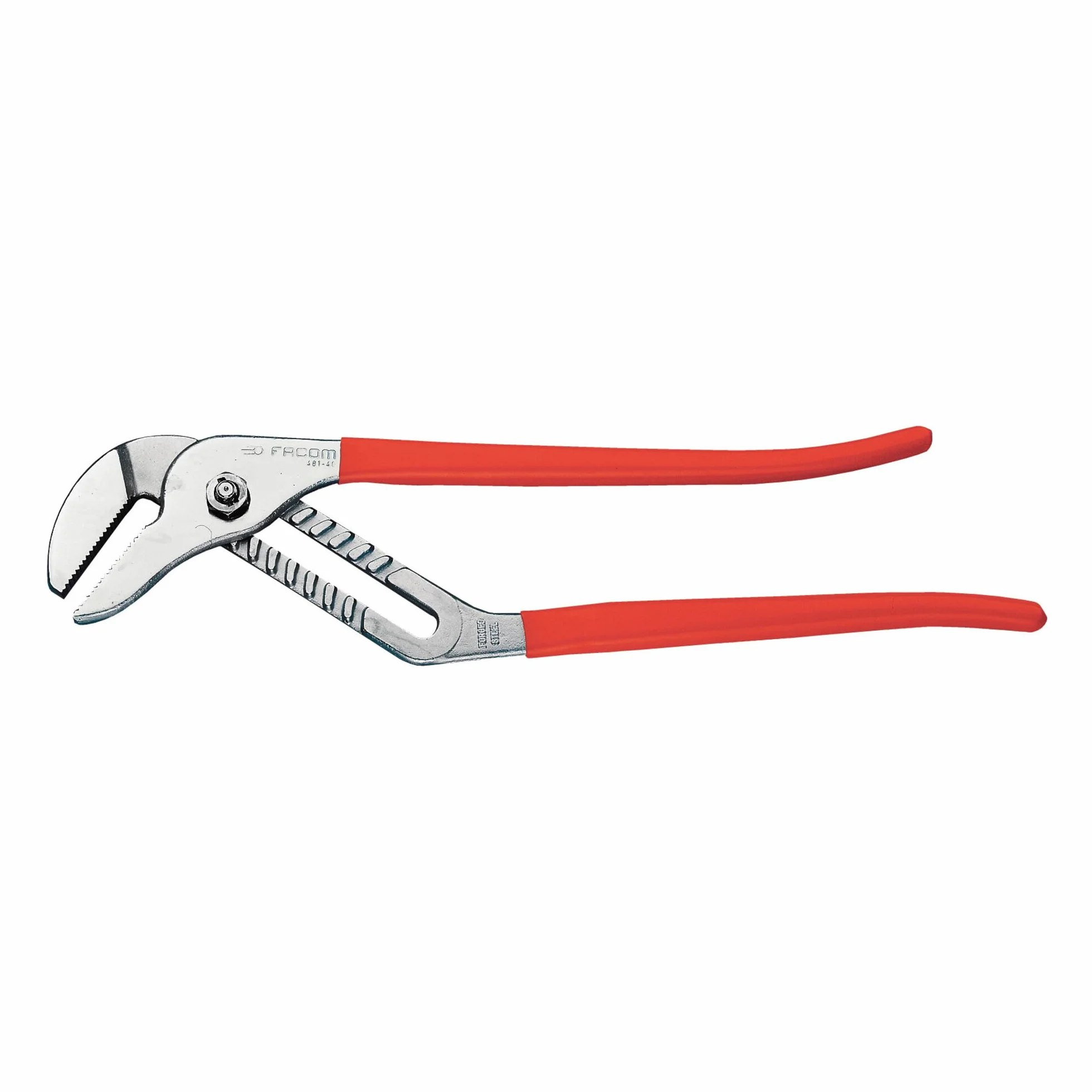 Facom 481.4 Szczypce wielotakowe, czerwone i srebrne, 412 mm
