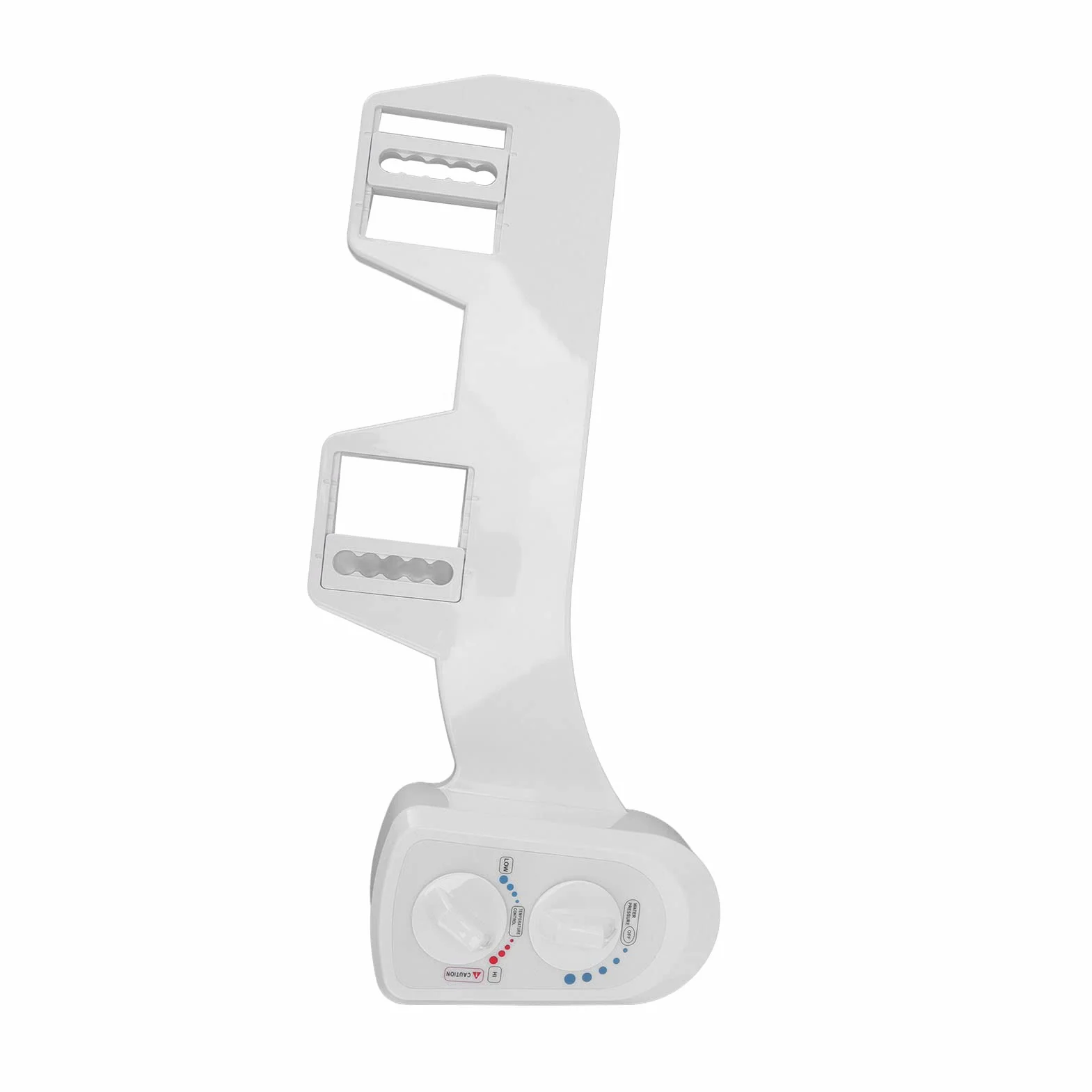 Hyuduo Nasadka do Bidetu Toaletowego Nieelektryczny, Samoczyszczący Bidet, Ruchoma Dysza z Podwójnym Pokrętłem do Domowej łazienki, Higieniczna Myjnia dla Dzieci, Dorosłych i Osób Starszych