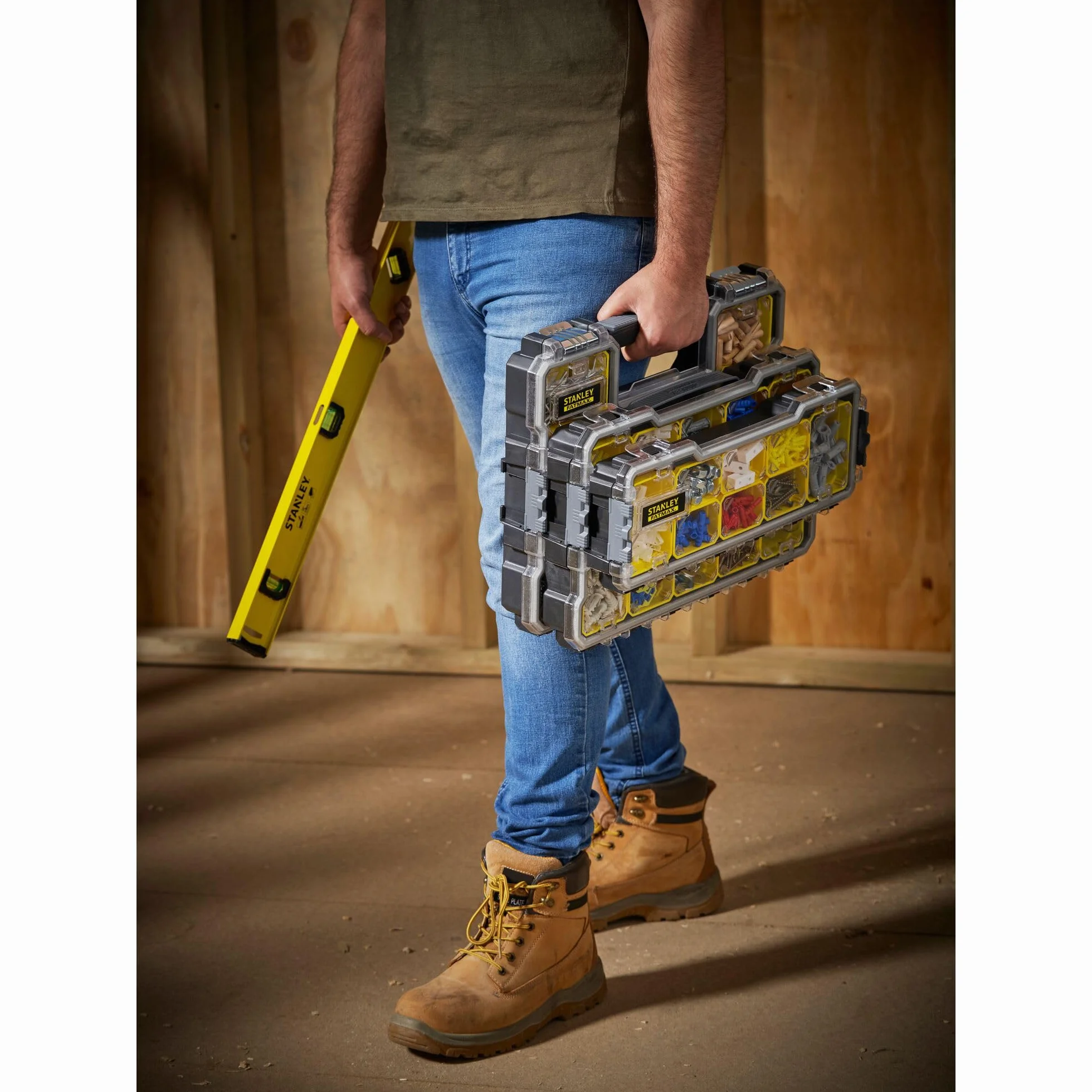Stanley FMST1-75781 Fatmax Pro 1/3 płytka organizator - czarny (1-częściowy)