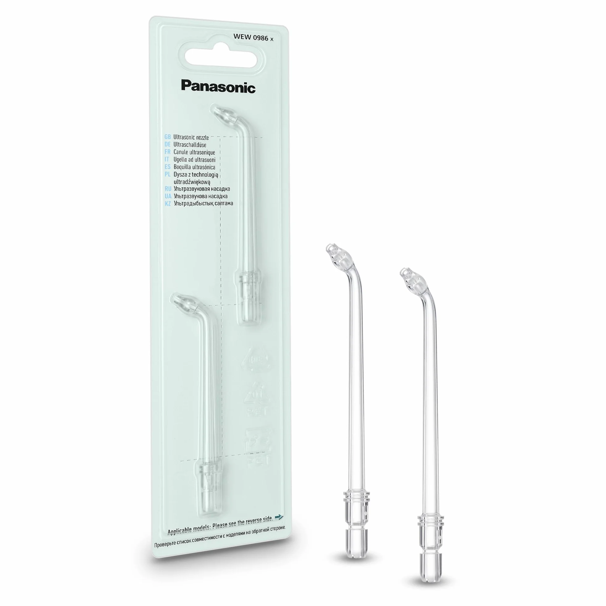 Panasonic WEW0986 dysza ultradźwiękowa do irygatora (delikatnie stymuluje dziąsła, do: EW-DJ4B/DJ10/DJ40, EW1513/1313/1311/1511/1211/1411)