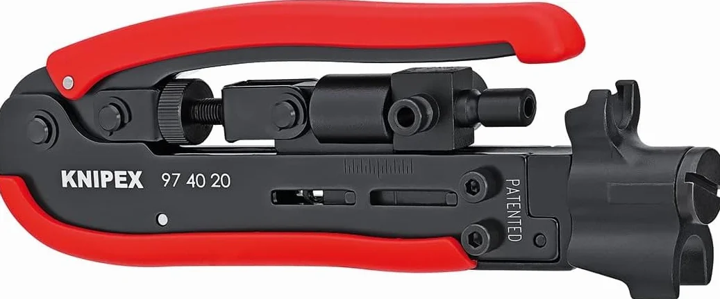 KNIPEX Narzędzie do kompresowania w opakowaniu z zawieszką 175 mm, 97 40 20 SB