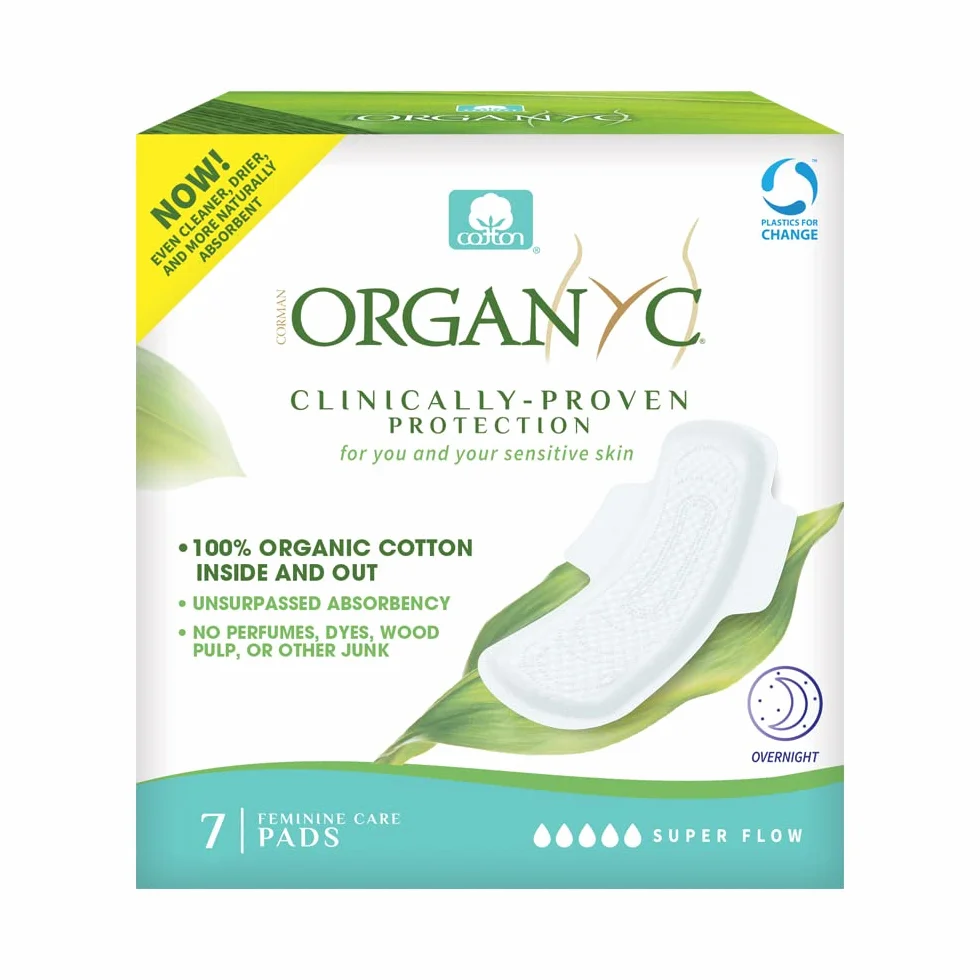 Organyc COMPRESAS ALAS Night 10un Standardowy