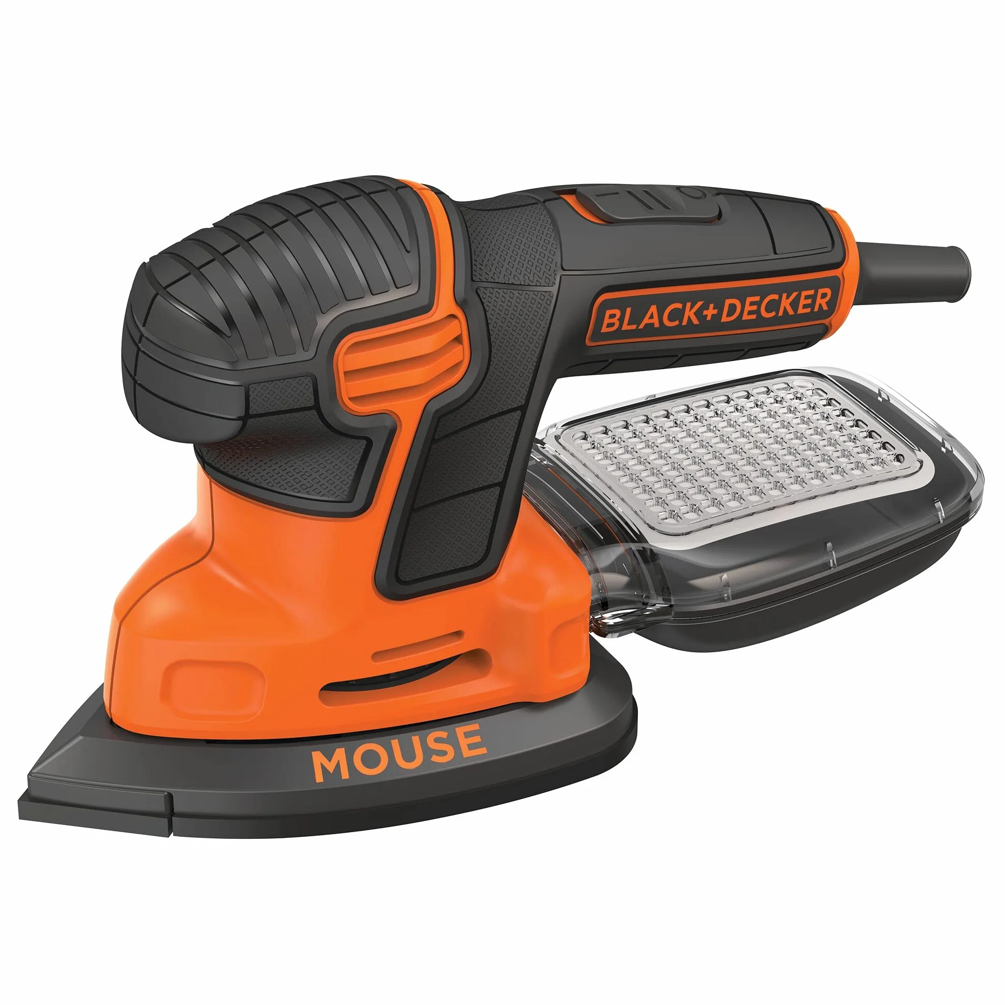 BLACK+DECKER Mouse Szlifierka Trójkątna z Mikrofiltrem, 120 W, KA2000-QS