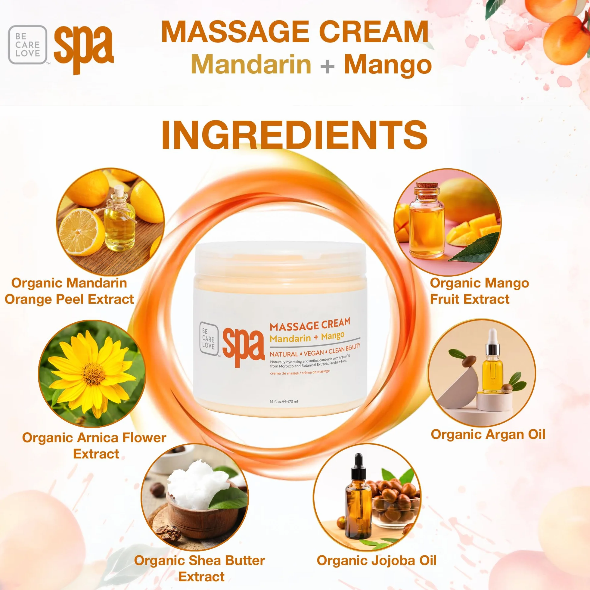 BCL SPA Massage Cream 473ml