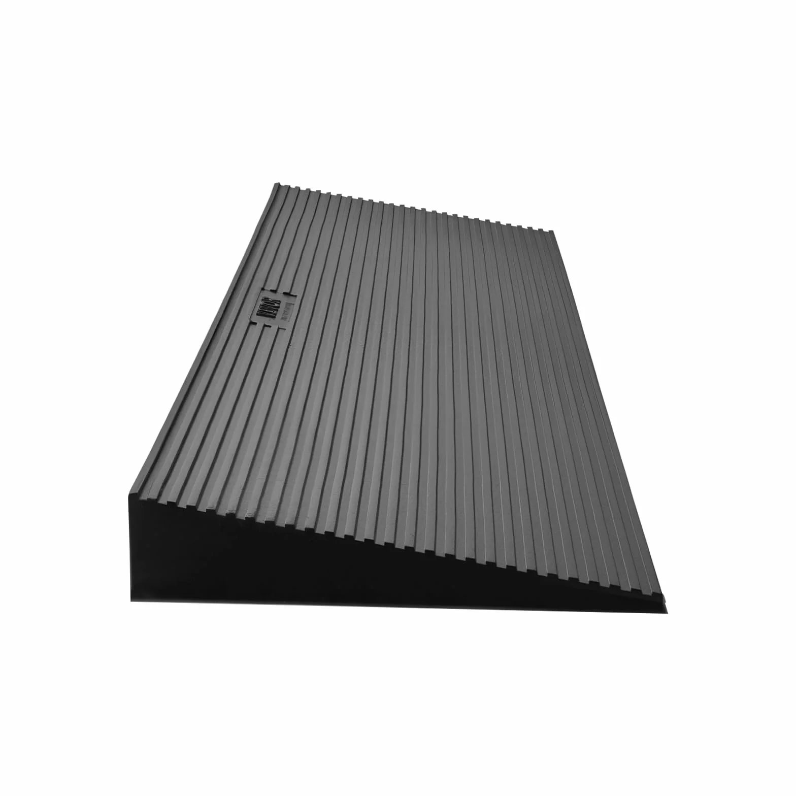 VEVOR Rampa progowa wysokość 4 cm rampa do cięcia gumy, obciążenie 15 t, rampa dostępu do wózków inwalidzkich, szerokość 90 cm, antypoślizgowa, dwustronna taśma samoprzylepna do drzwi łazienkowych