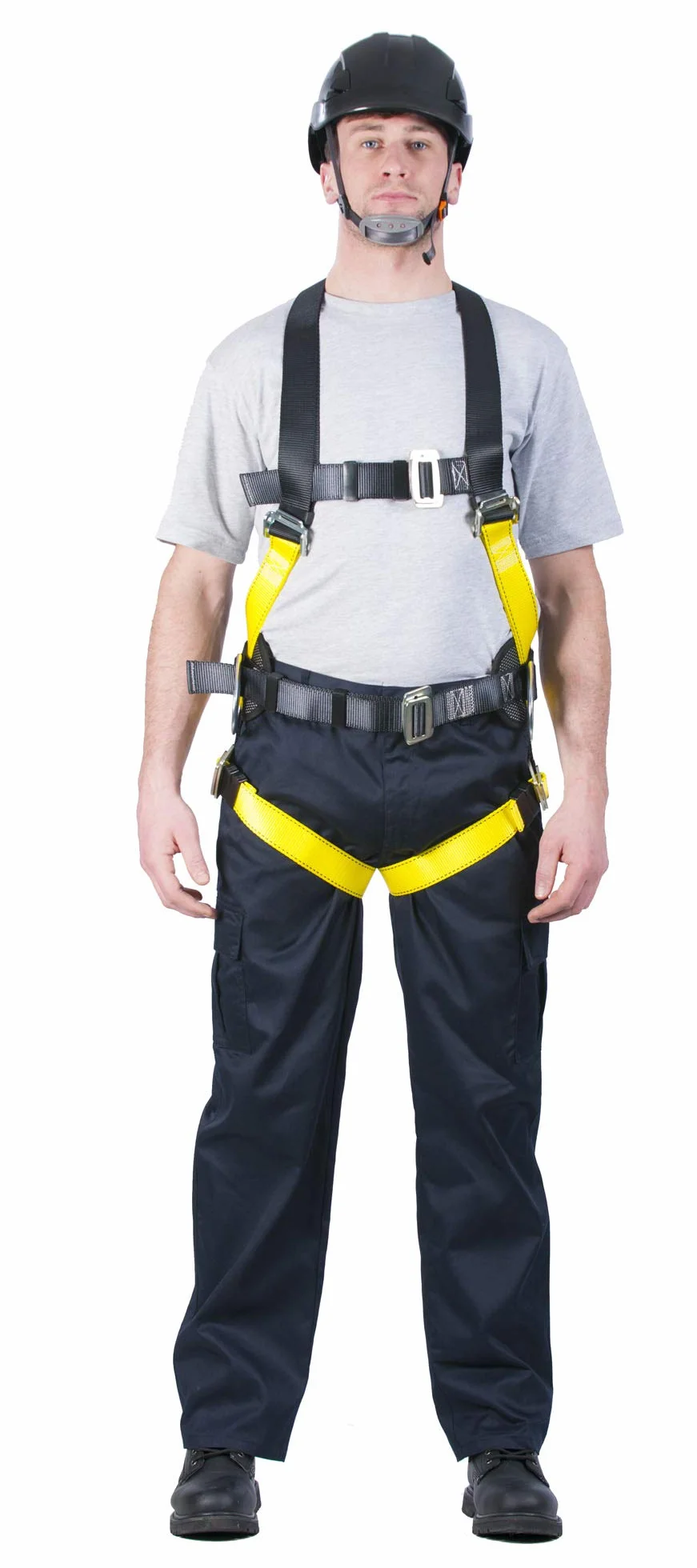 Portwest FP15 Dwupunktowe Szelki Comfort Plus, Czarny