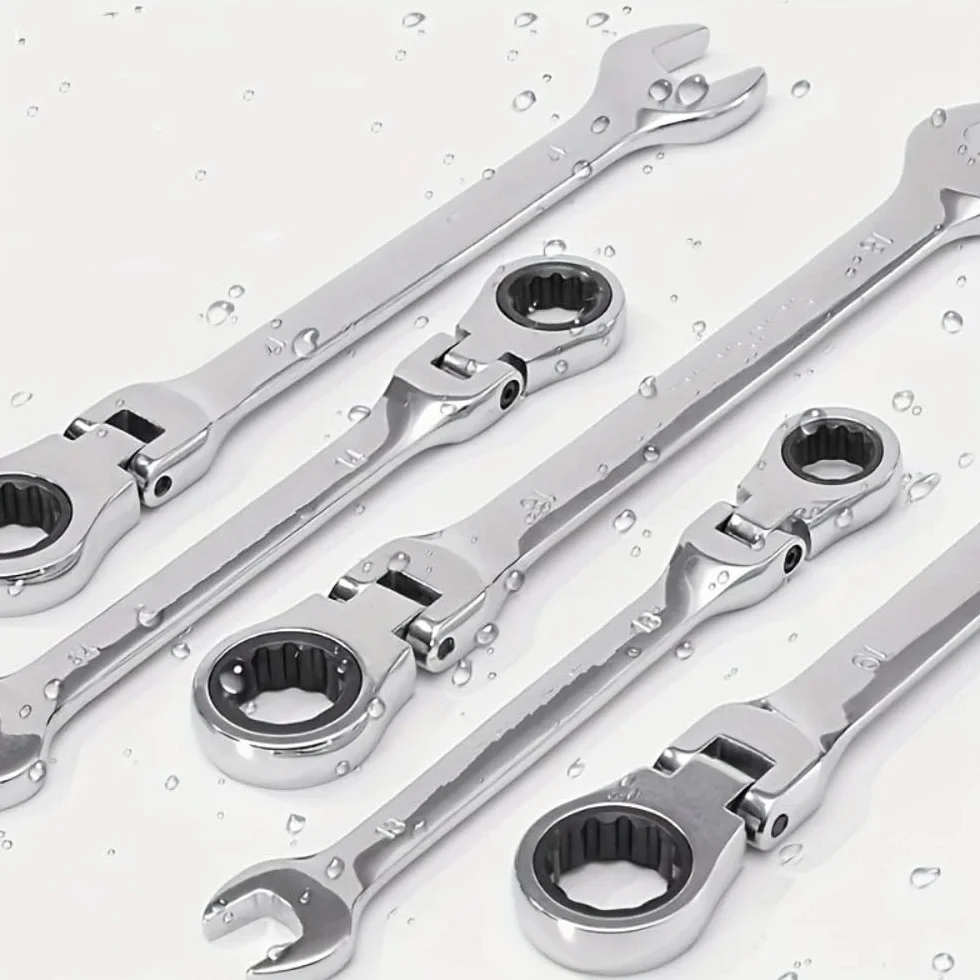 Telescopic Ratchet 1 szt. Zestaw kluczy grzechotkowych z 72 zębami, regulowany moment obrotowy do użytku w samochodach i ciężkich warunkach mały klucz dynamometryczny(21mm)
