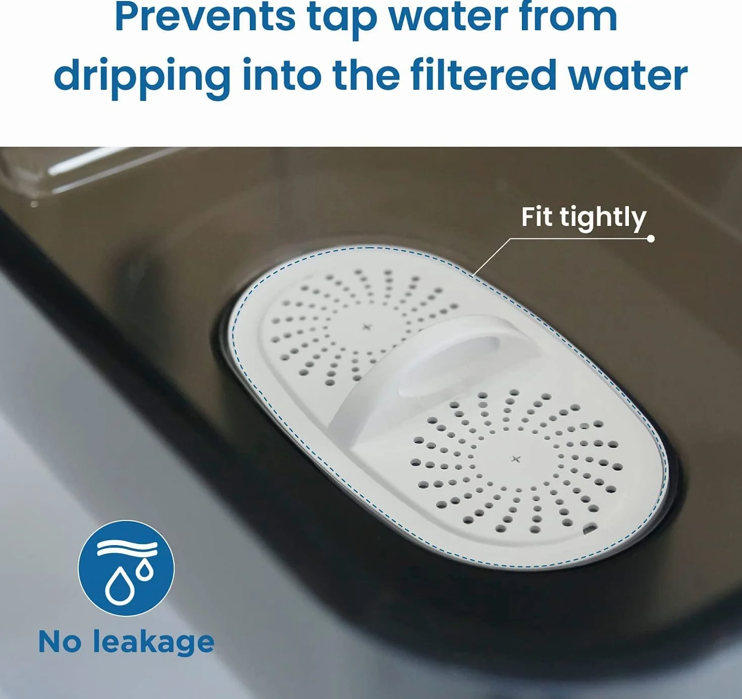 Waterdrop WD-PF-01A Plus filtry zastępcze NSF do dzbanków 757 L (3 sztuki)