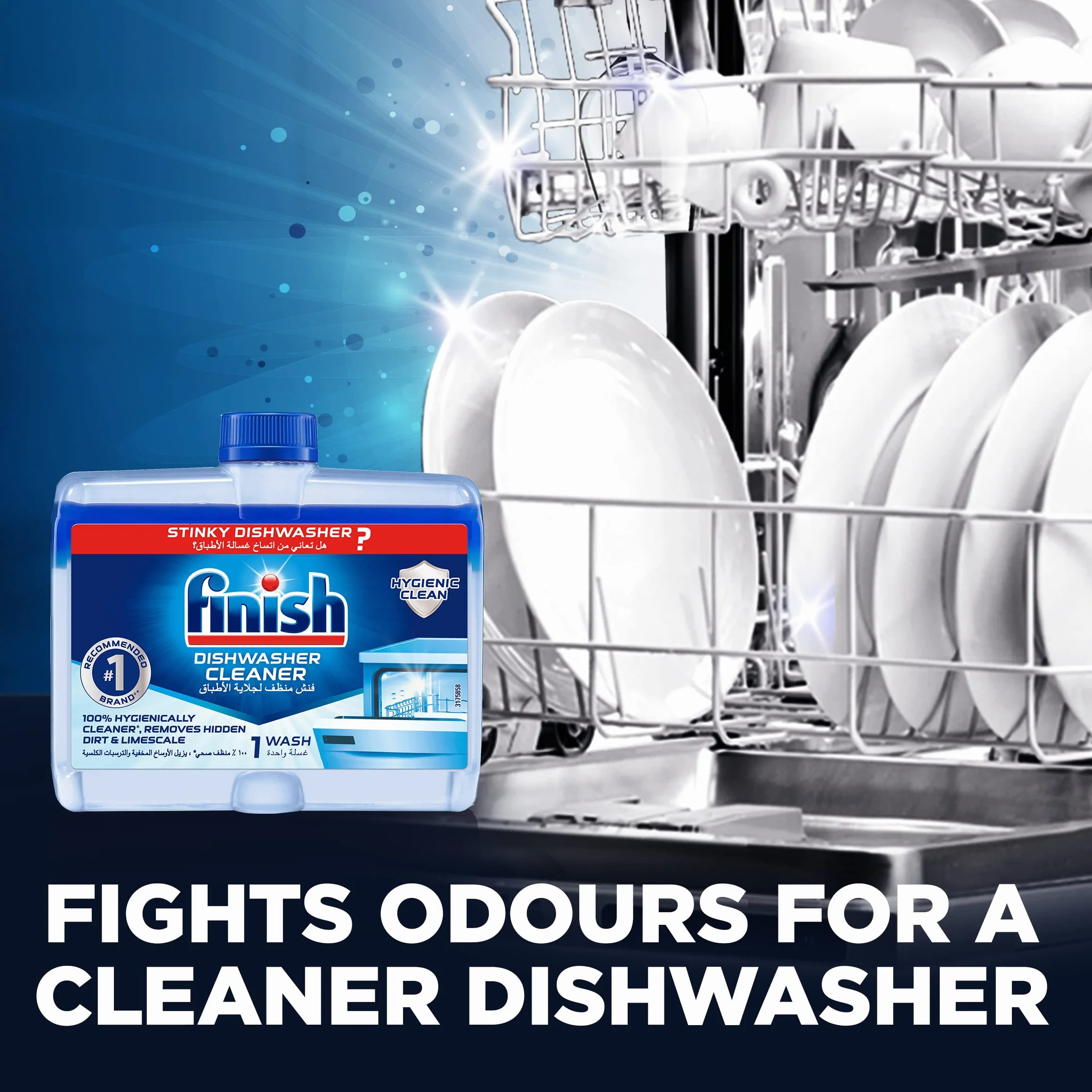 Czyszczenie i papier artykuły jednorazowe PLC finishdishwashercleaner250 ml Finish zmywarki środek do mycia 250 ml x 2