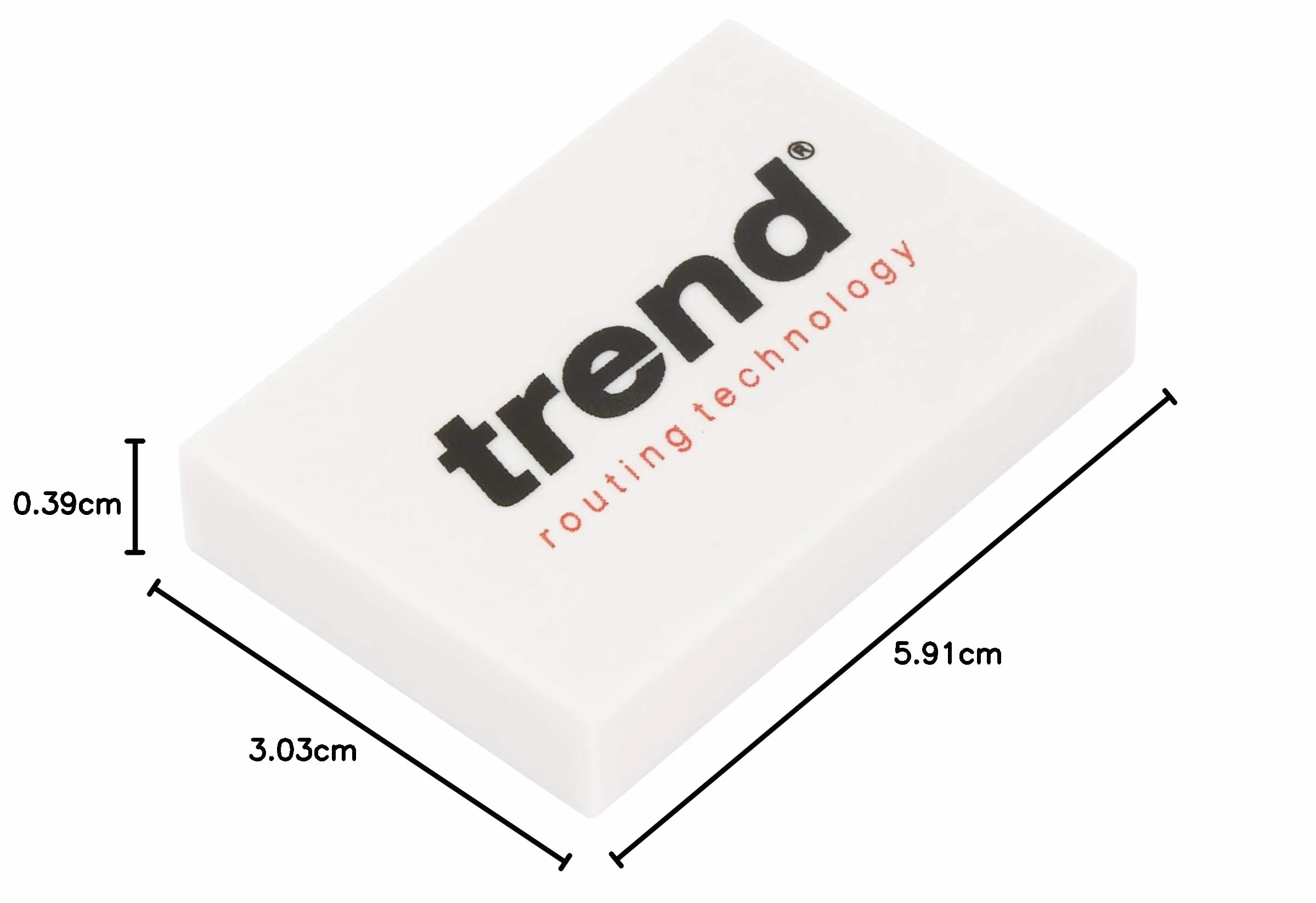Trend DWS/CB/A Diamentowy blok do czyszczenia kamienia, biały