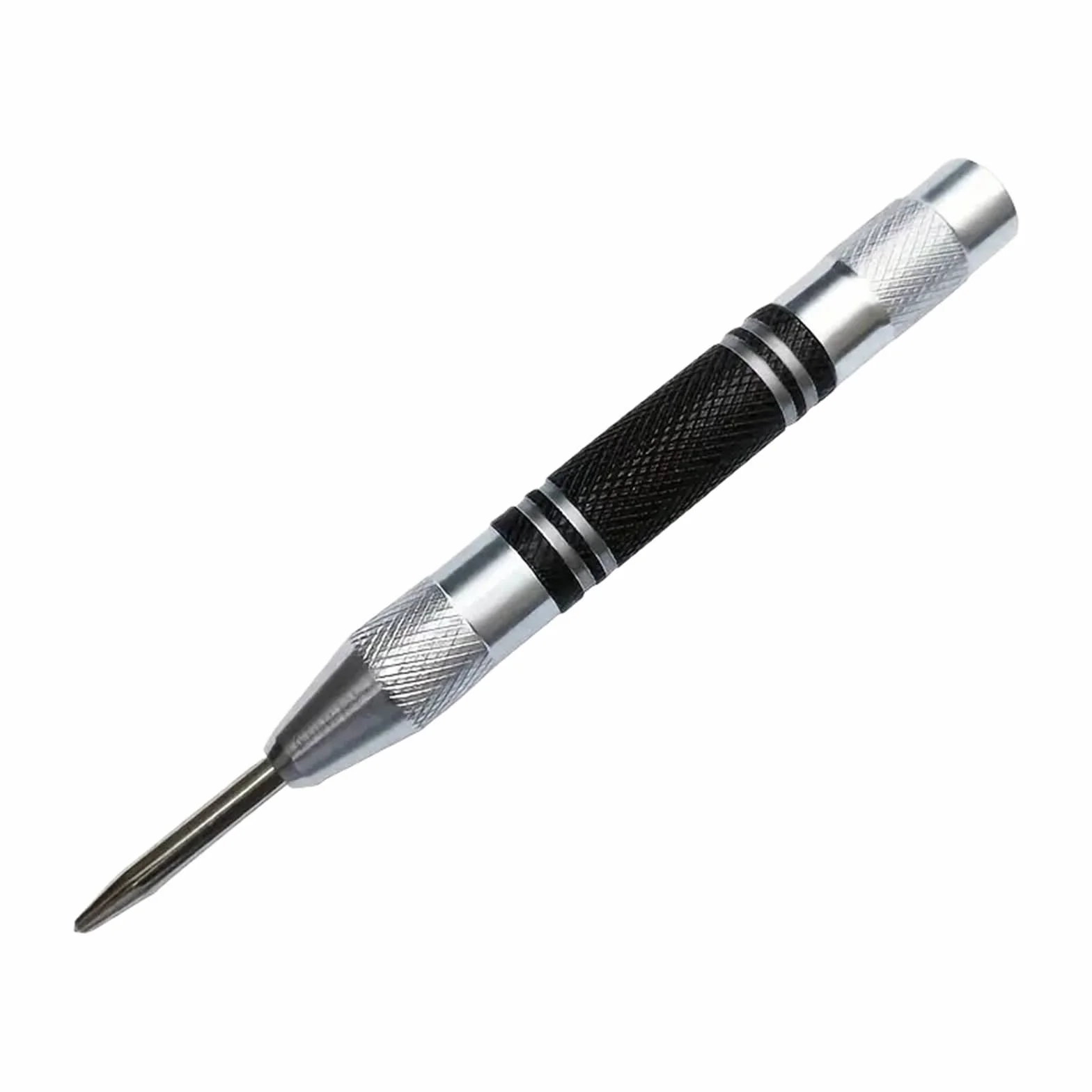 Automatic Center Punch Hole Marker Wood Metal Steel Center Drill Locator Heavy Duty Hole Punch