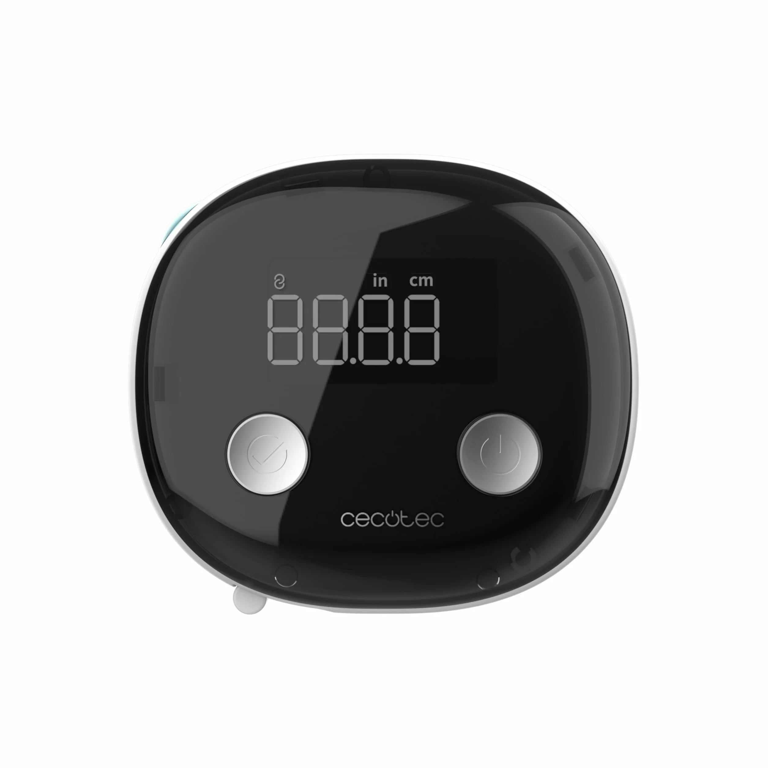 Cecotec Cyfrowa taśma miernicza z Bluetooth, wyświetlaczem LED i aplikacją Surface Precision Body. Monitoruj pomiary ciała, łatwo synchronizuj ze smartfonem, funkcją personalizacji