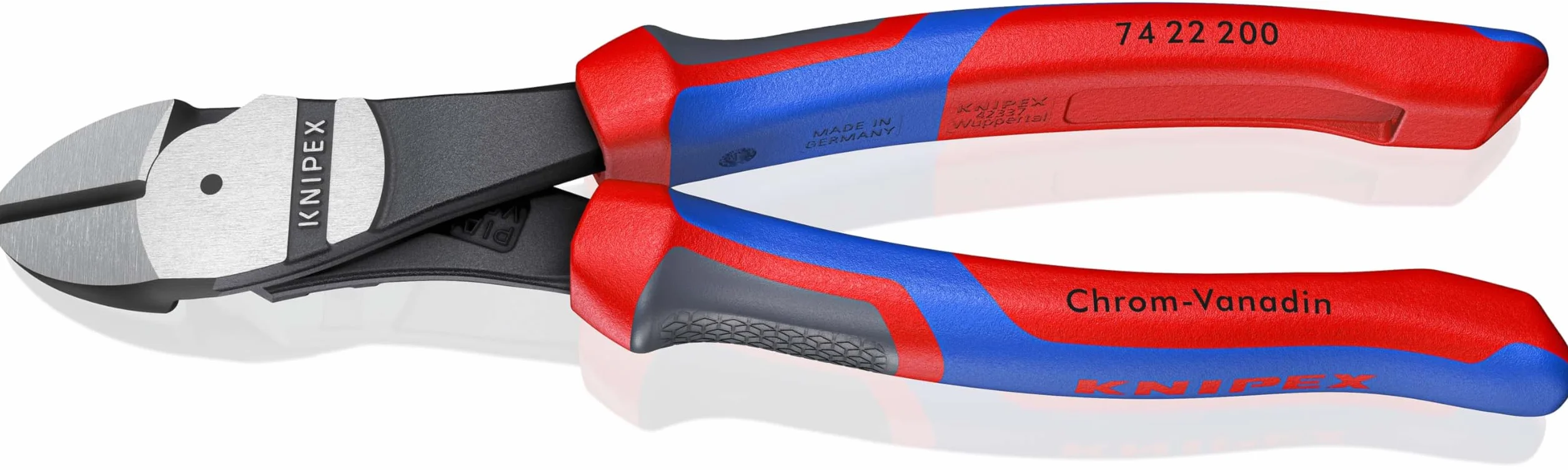 KNIPEX Szczypce tnące boczne z rękojeściami Comfort 200 mm, 74 22 200