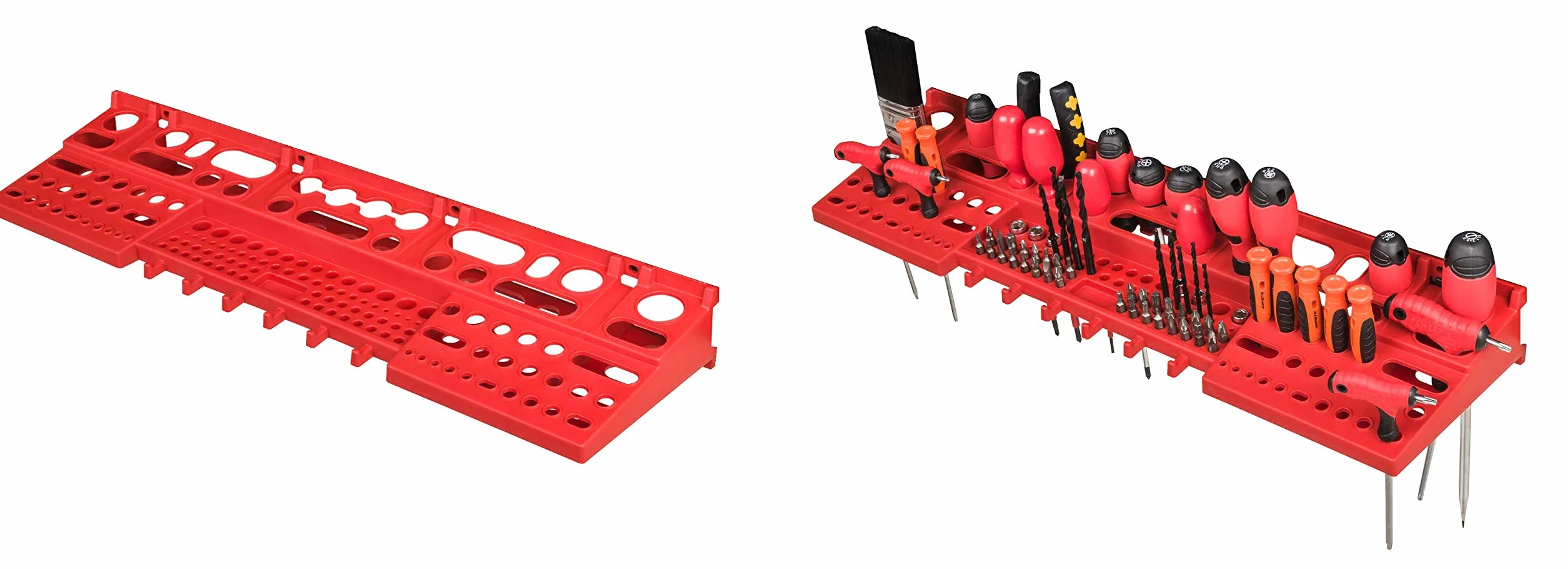 Tablica narzędziowa ścianka warsztatowa 1152 x 780 mm organizer na ściane 38 uchwytów