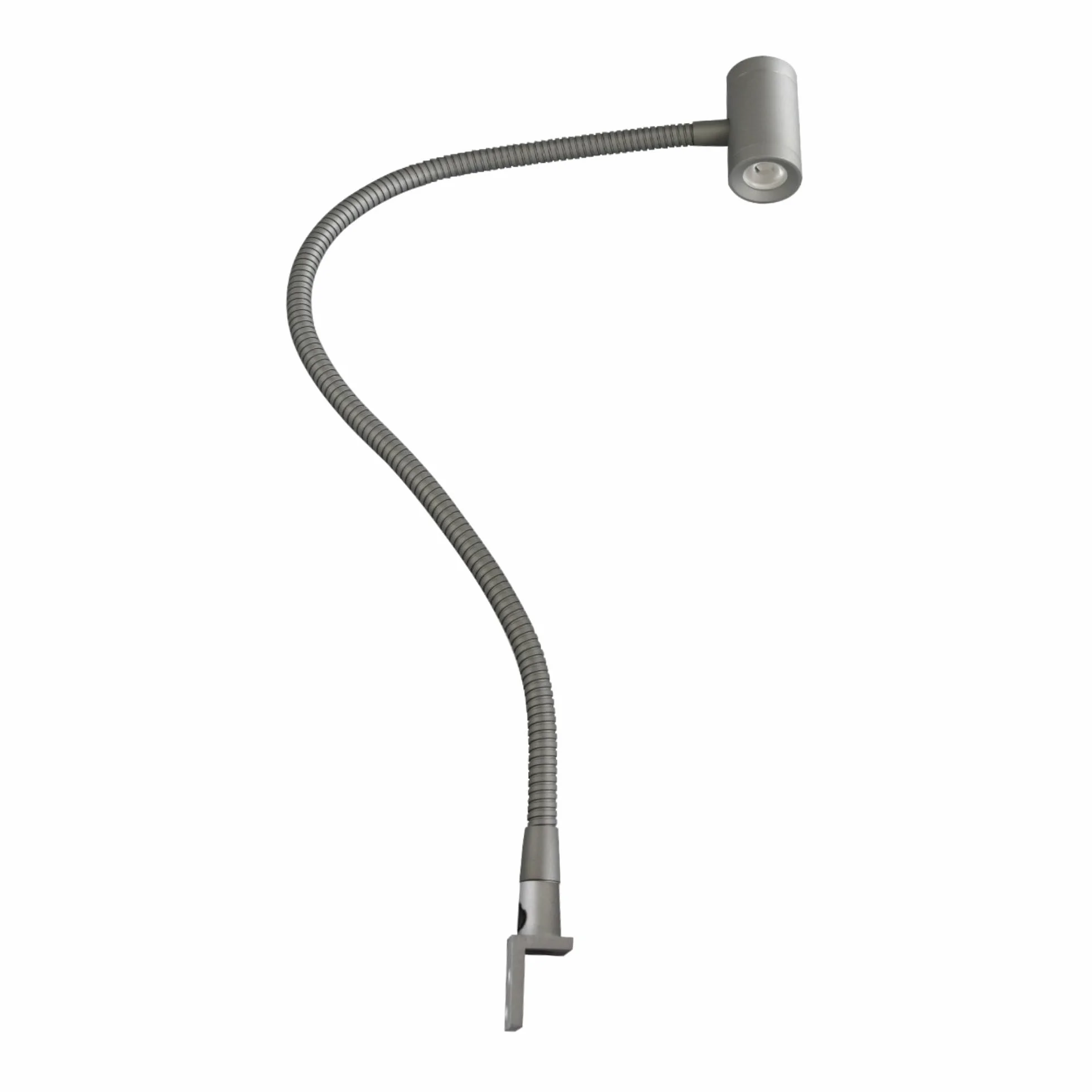 kalb Material für Möbel 3 W LED lampka do czytania, elastyczna lampka nocna, lampka nocna, lampka do czytania, 1 sztuka