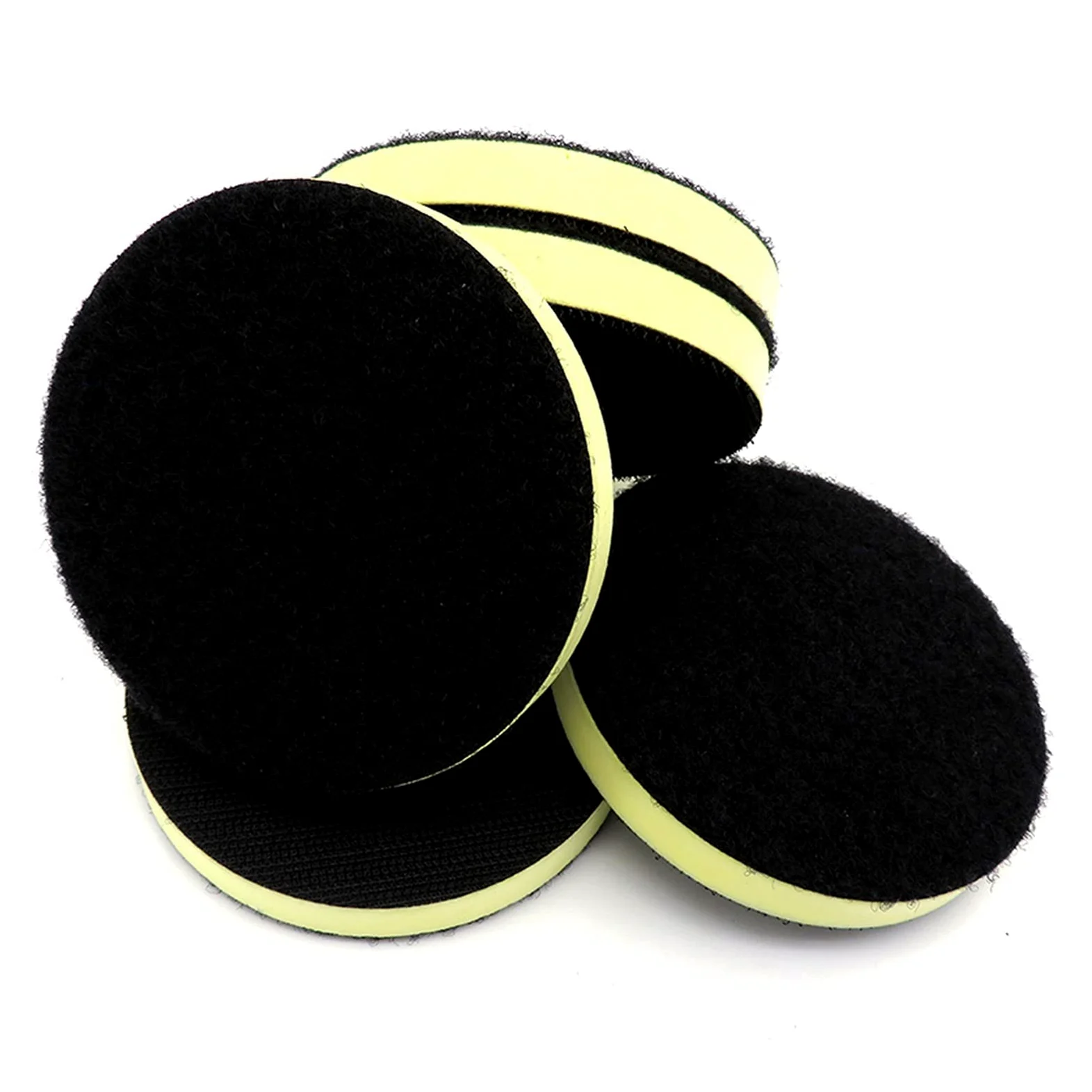 Pad polerski 5 sztuk 4 "100mm Hook and Loop PU Foam Interface Pad Medium Gęstość Szlifierka Pad Pad Polering Pad Power Tool