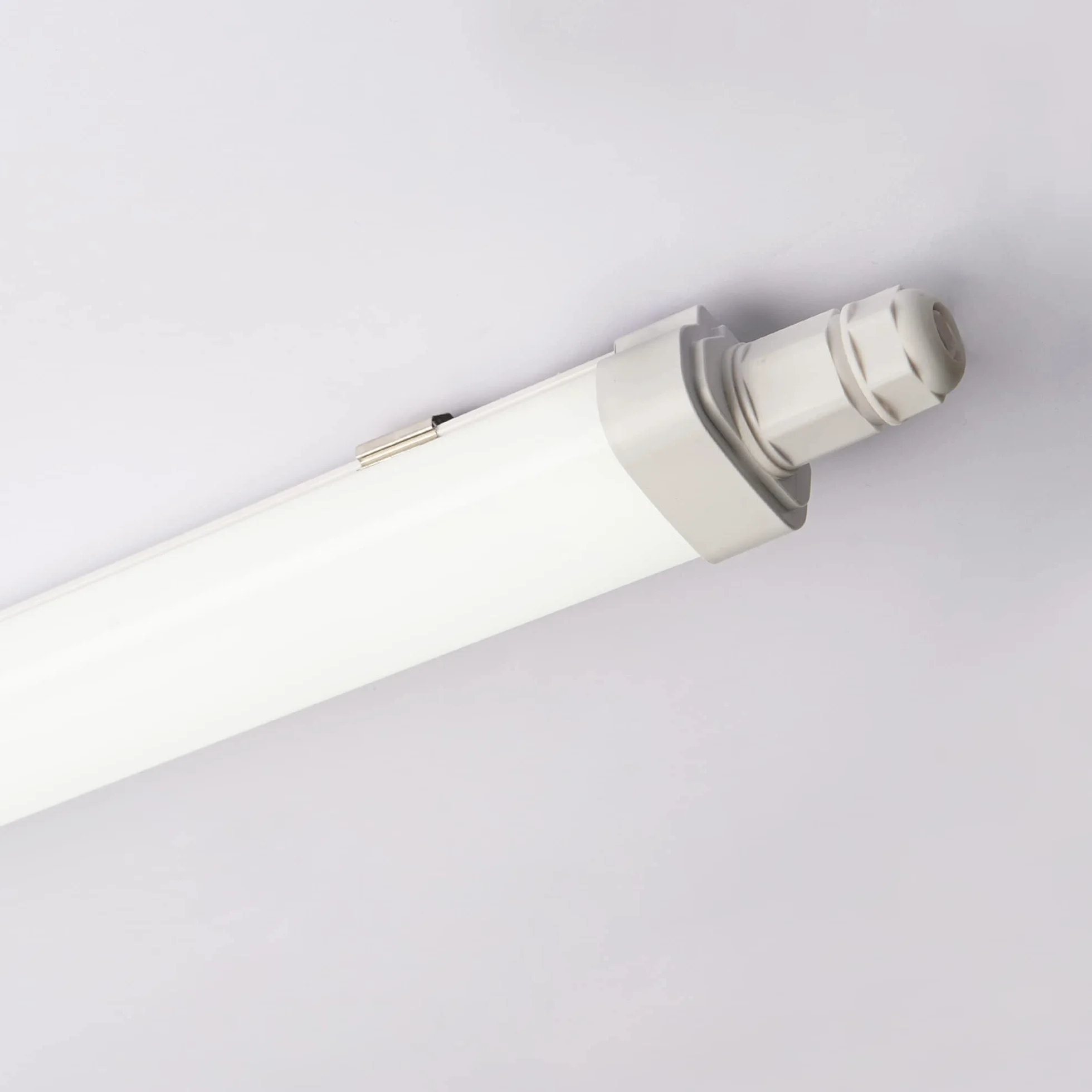 Listwa świetlna LED 1,2 m, 1 szt., wodoodporna, zintegrowana lampa rurowa, 30 W, 1,2 m, 3420 lm, IP65 6500 K, zimna biel, z wbudowanym złączem śrubowym