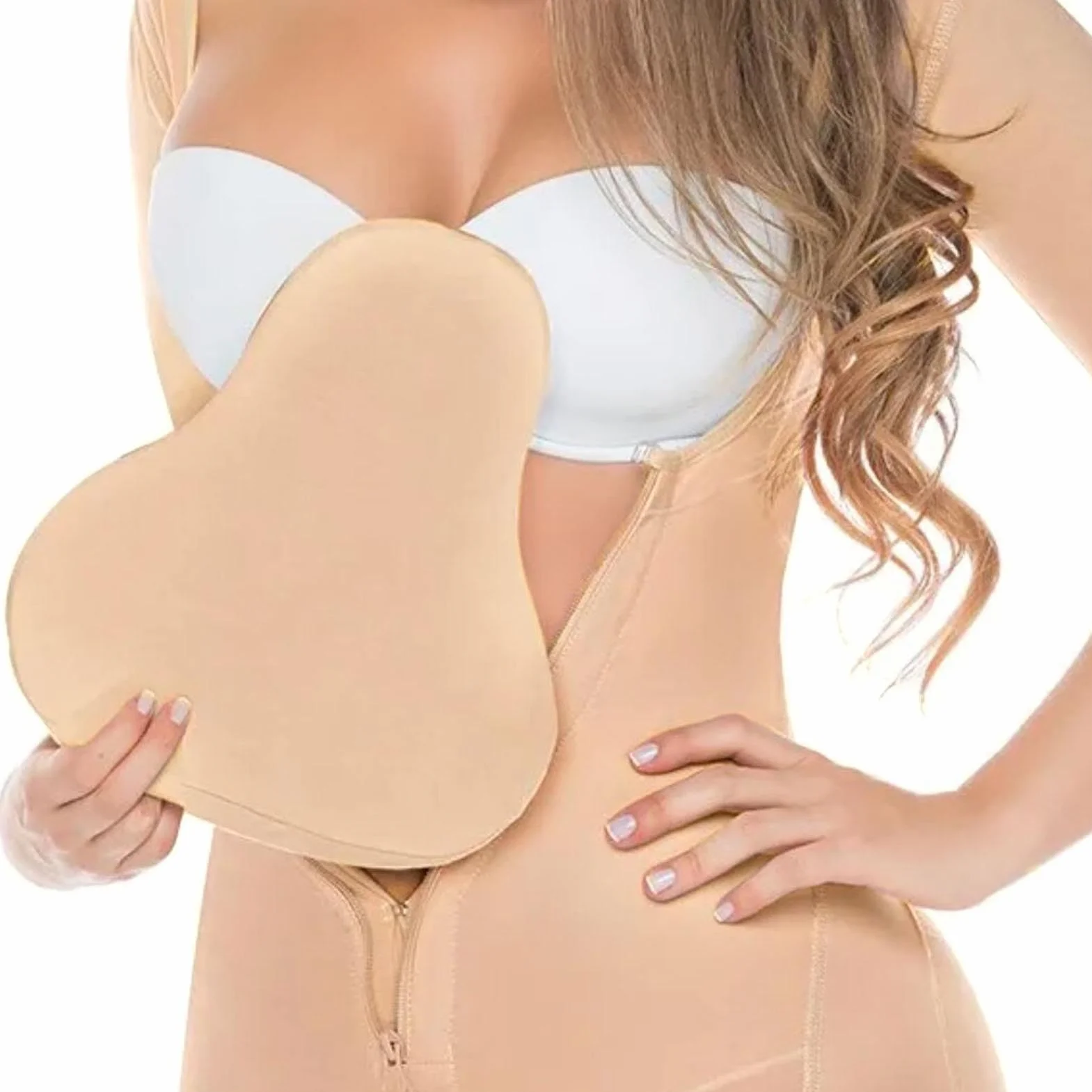 Jadeshay Lipo pianka kompresyjna do brzucha, deska kompresyjna, kompresyjna, do ujędrniania brzucha, liposukcja