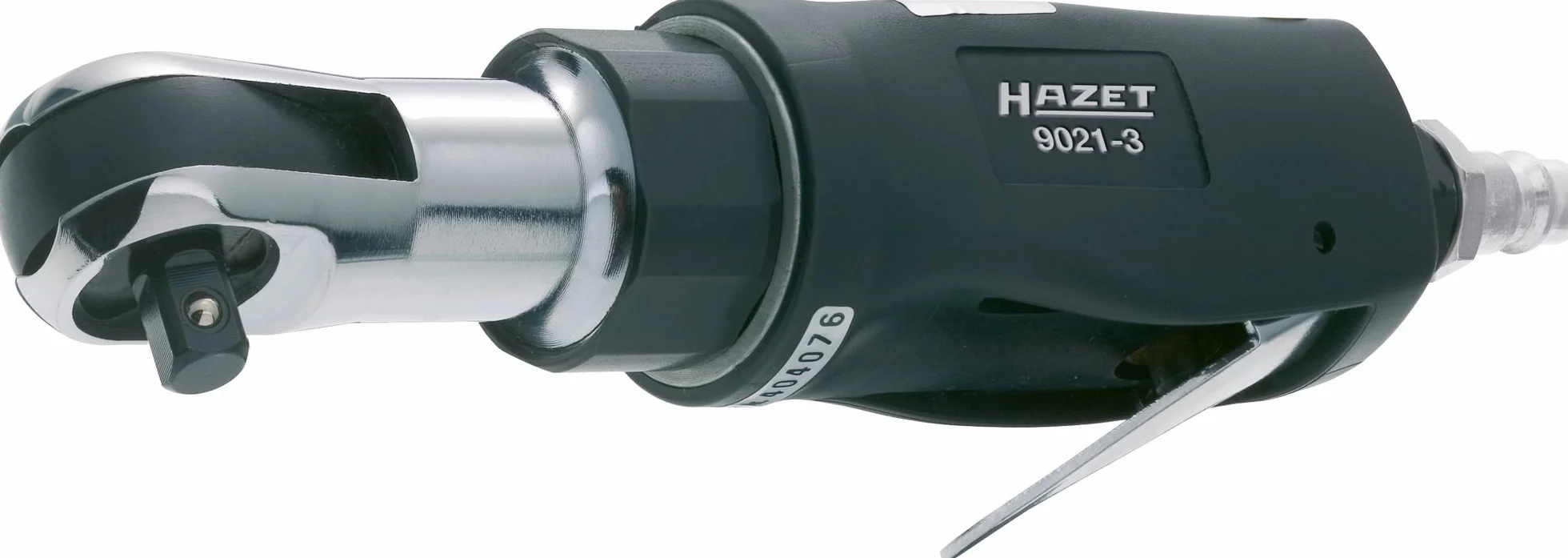 HAZET Grzechotka pneumatyczna 9021-3, 165 mm, 3/20.3 cm, 35 Nm, metryczna, pneumatyczna, zmniejszona wibracja, wielokolorowa