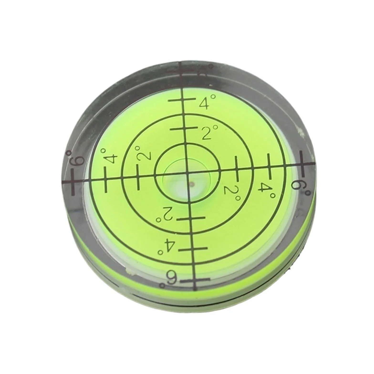 Akrylowa okrągła poziomica o średnicy 32 do 80 mm uniwersalna poziomica inklinometr koraliki poziomujące narzędzie 1 szt | Acrylic Circular Bubble Level Dia 32 to 80 mm Universal Spirit Level Nivel Bulb Inclinometer Leveling (YY-6012G-135D)