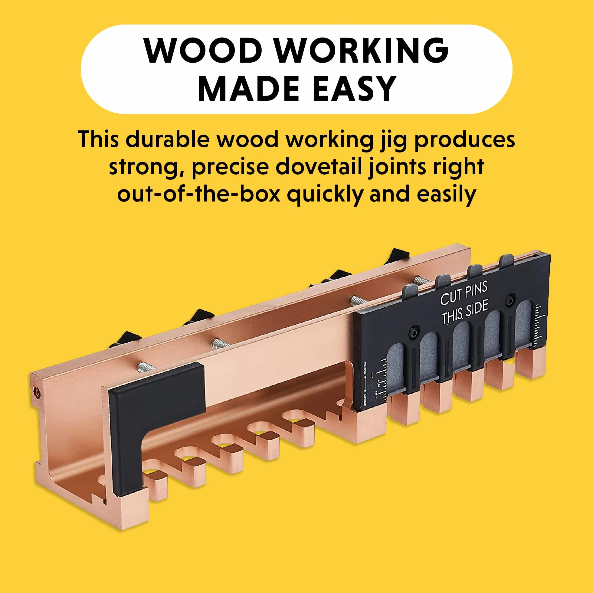 Mnixy Pro Dovetailer 2 Jig na jaskółczy ogon (861), złoty